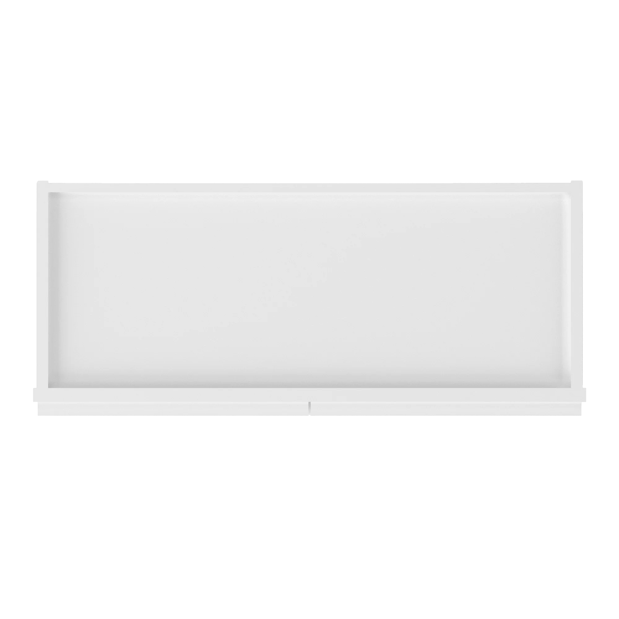 Frosted Glass Door Wall Kitchen Cabinet WMD3036 Alpina White LessCare 30 in. width 36 in. height 12 in. depth - Image 6