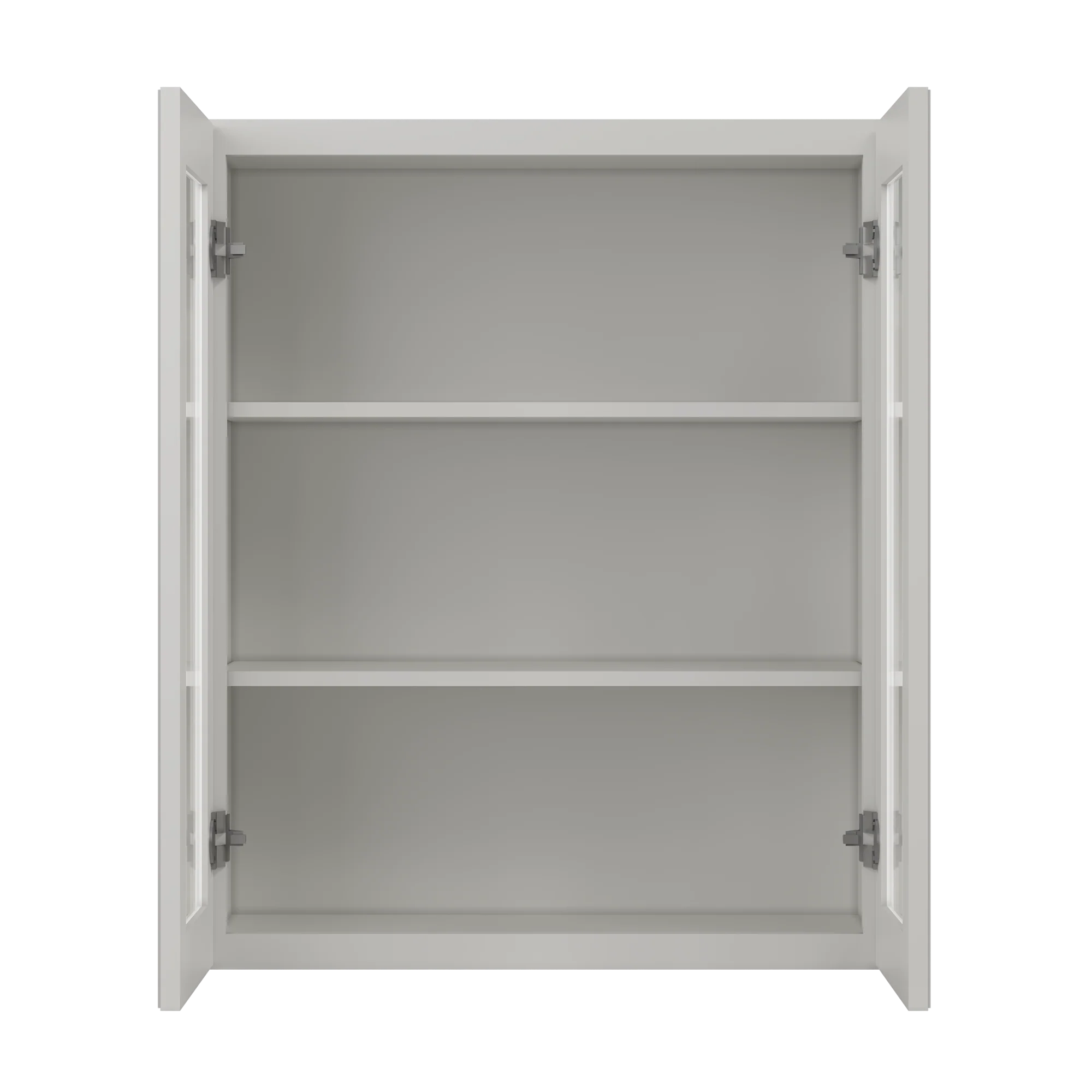 Frosted Glass Door Wall Kitchen Cabinet WMD3036 Milan Pearl 30 in. width 36 in. height 12 in. depth - Image 5