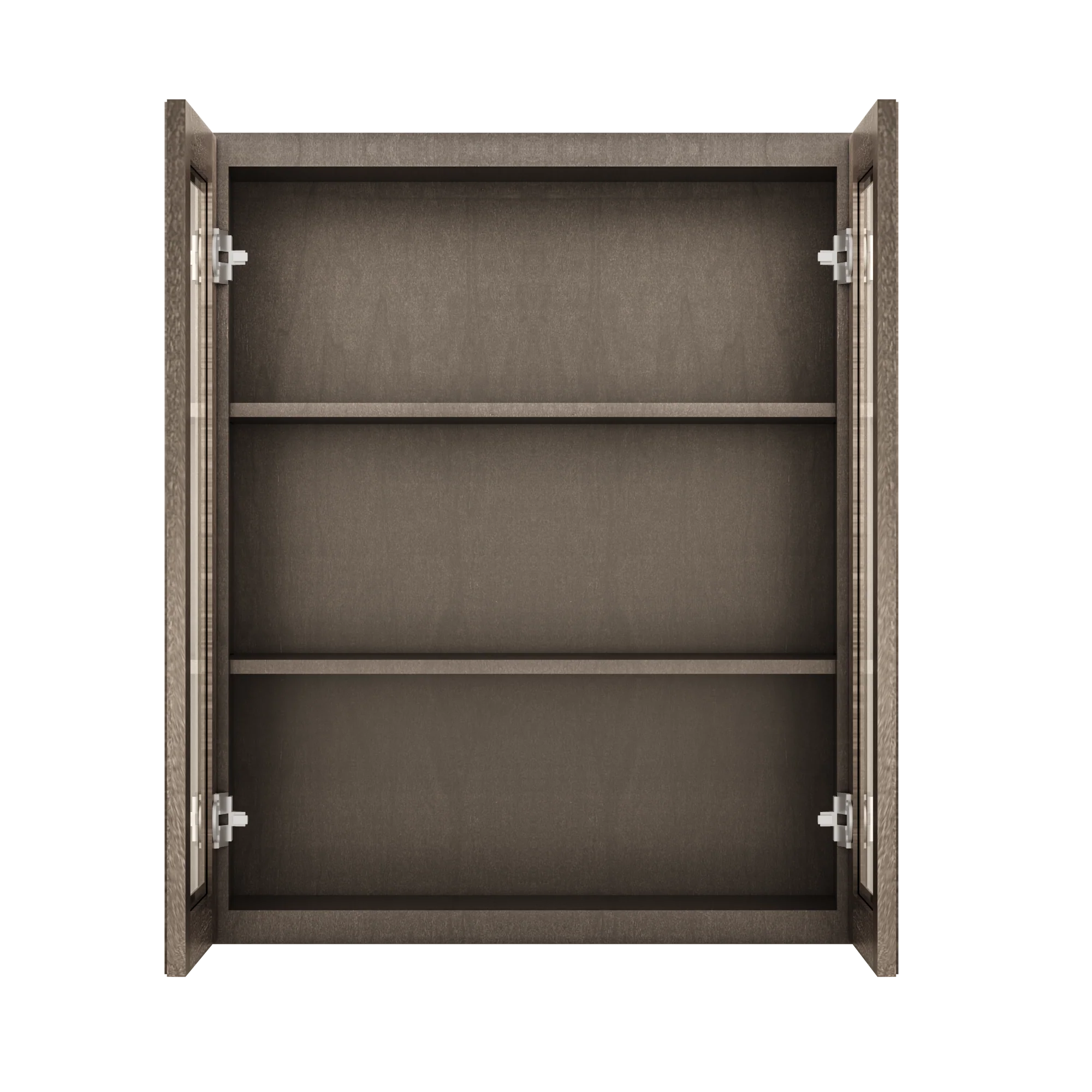 Frosted Glass Door Wall Kitchen Cabinet WMD3036 Milan Slate 30 in. width 36 in. height 12 in. depth - Image 5