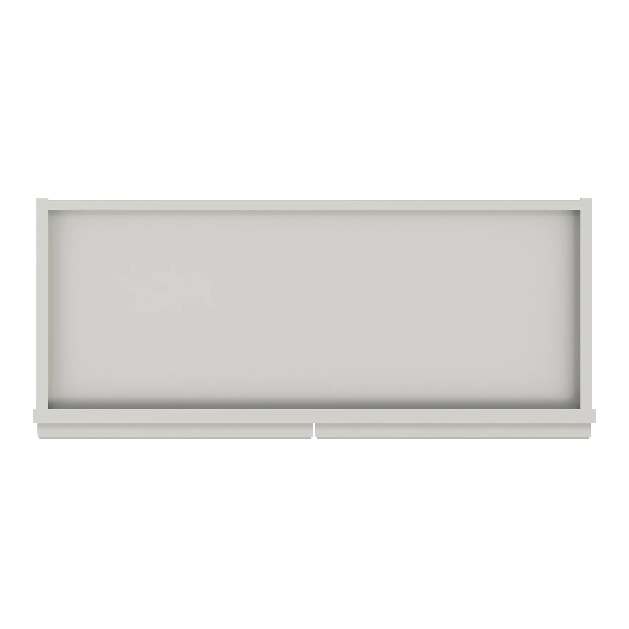 Frosted Glass Door Wall Kitchen Cabinet WMD3042 Milan Pearl 30 in. width 42 in. height 12 in. depth - Image 6