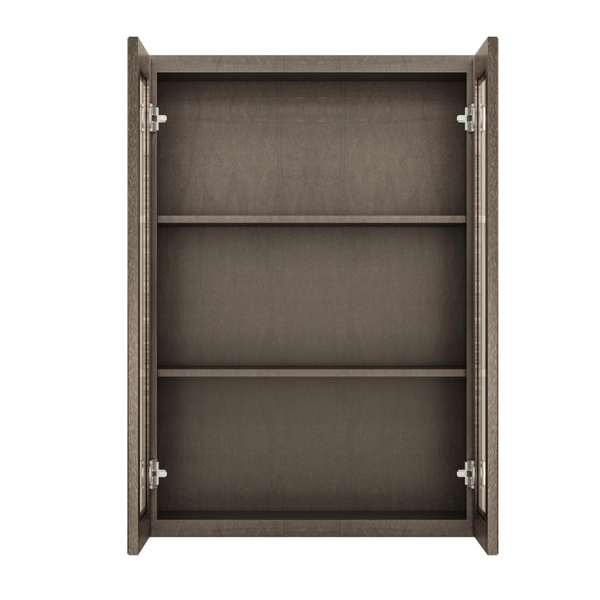 Frosted Glass Door Wall Kitchen Cabinet WMD3042 Milan Slate 30 in. width 42 in. height 12 in. depth - Image 5