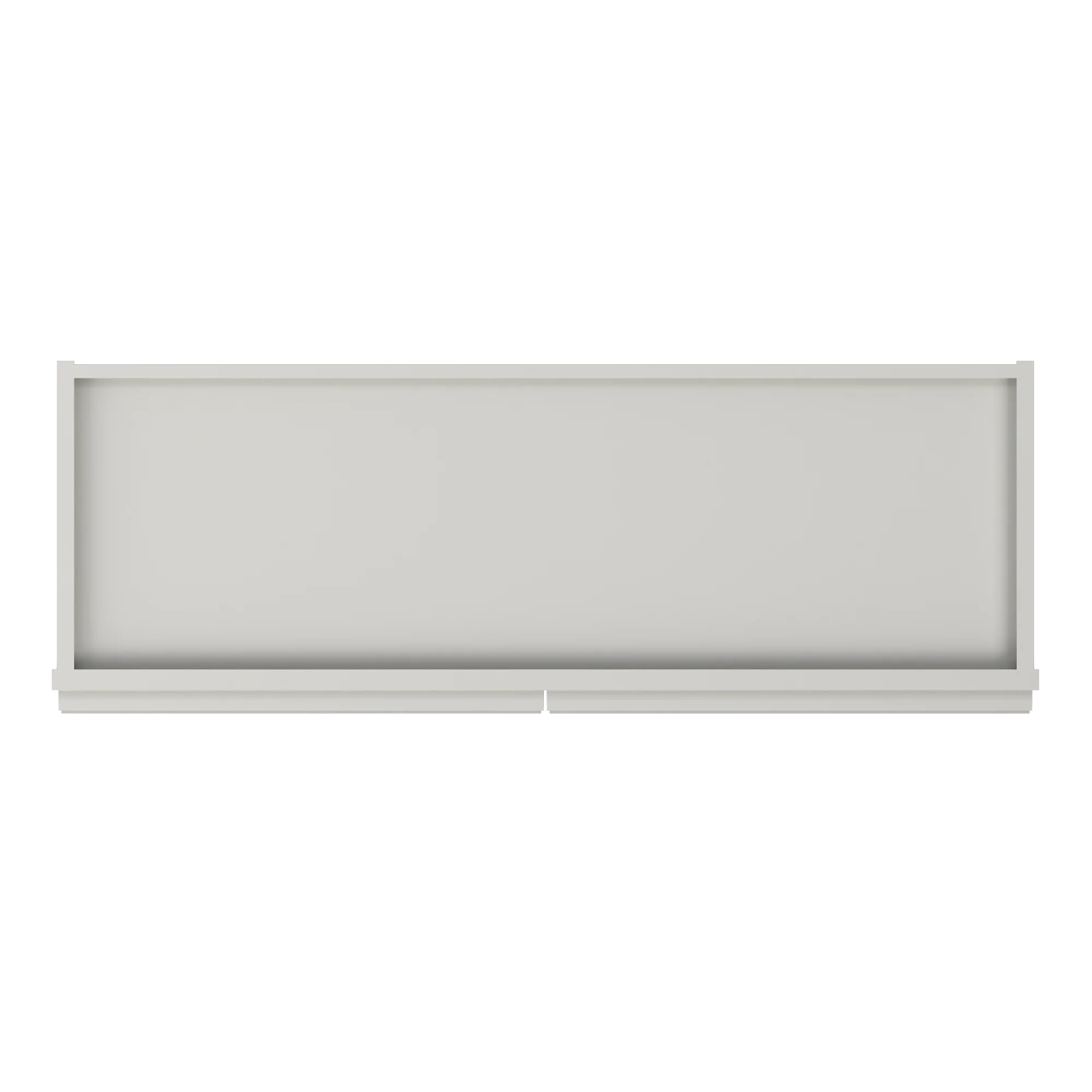 Frosted Glass Door Wall Kitchen Cabinet WMD3630 Milan Pearl 36 in. width 30 in. height 12 in. depth - Image 6