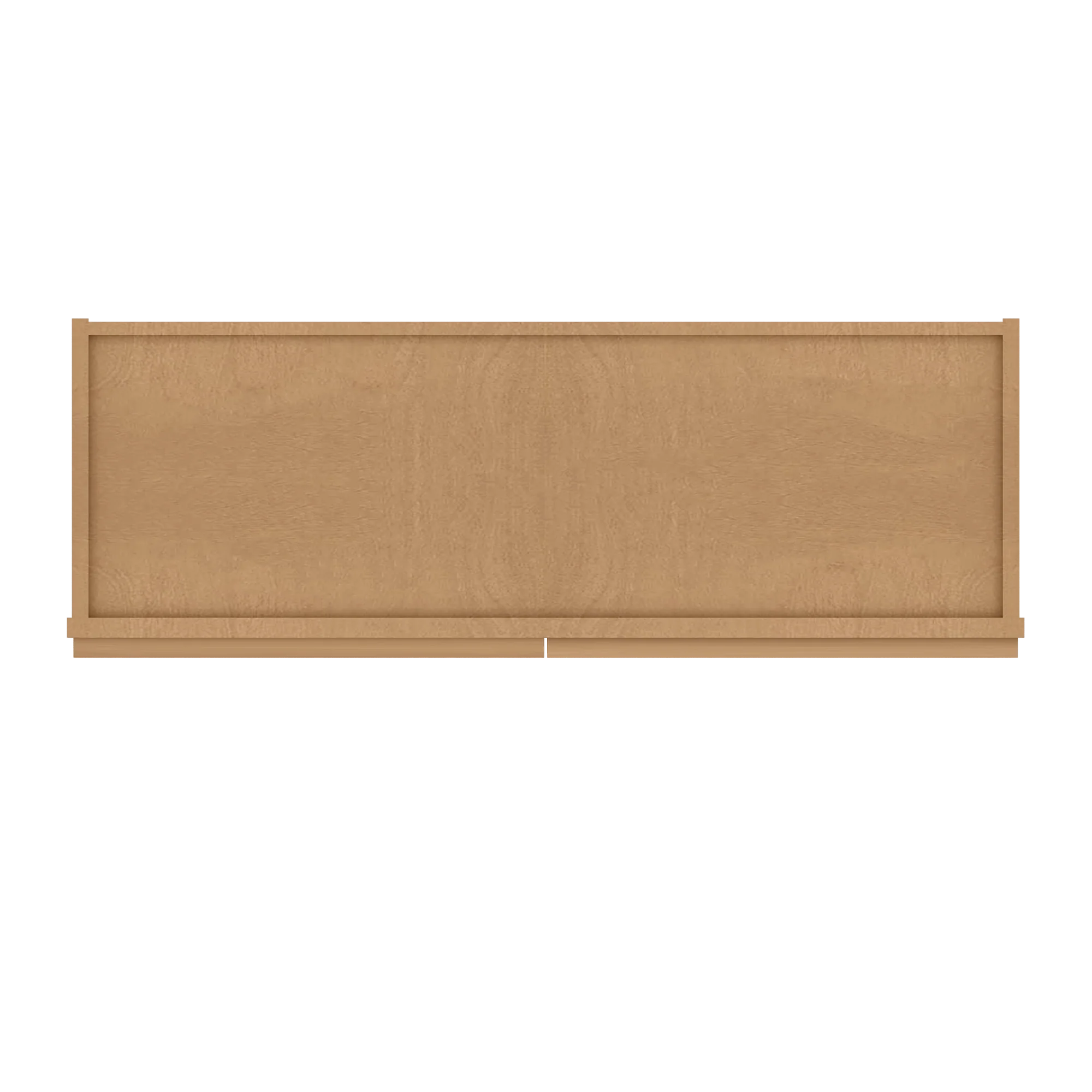 Frosted Glass Door Wall Kitchen Cabinet WMD3636 Shaker Toffee 36 in. width 36 in. height 12 in. depth - Image 6