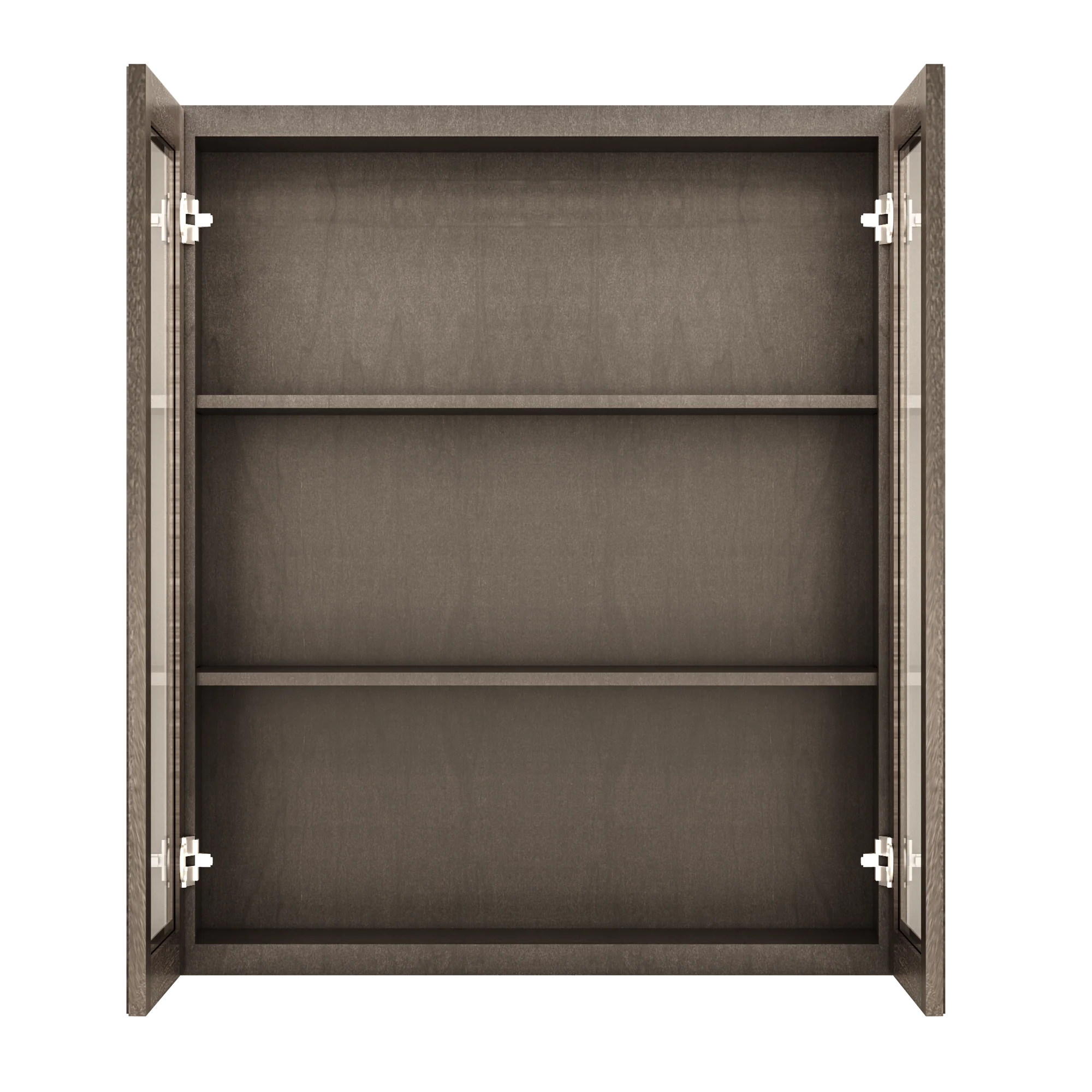 Frosted Glass Door Wall Kitchen Cabinet WMD3642 Milan Slate 36 in. width 42 in. height 12 in. depth - Image 5