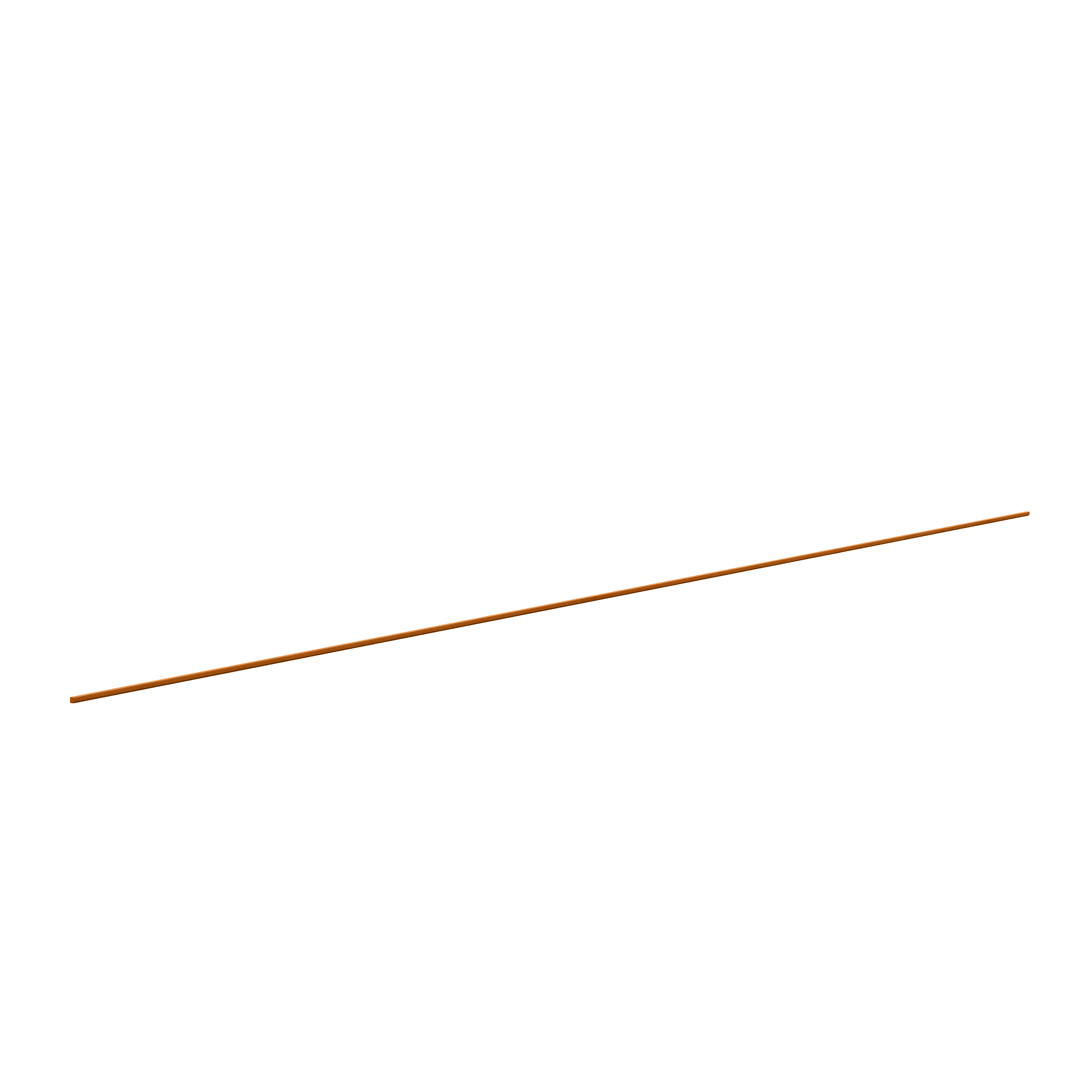 Outside Corner Molding MOC8 Newport LessCare 0.75 in. width 0.75 in. height 96 in. depth - Image 2