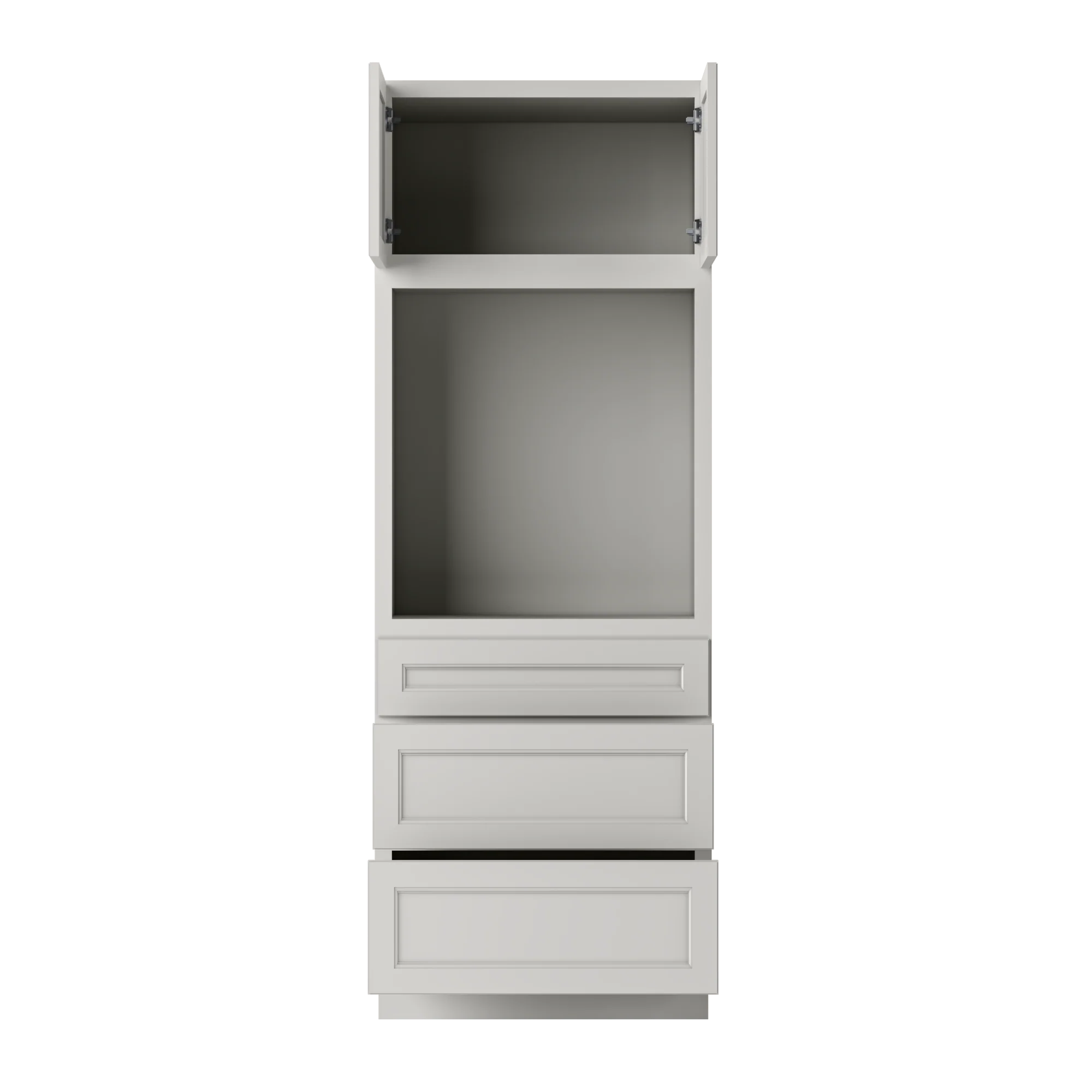 Oven Kitchen Cabinet OC3084 Milan Pearl 30 in. width 84 in. height 24 in. depth - Image 5