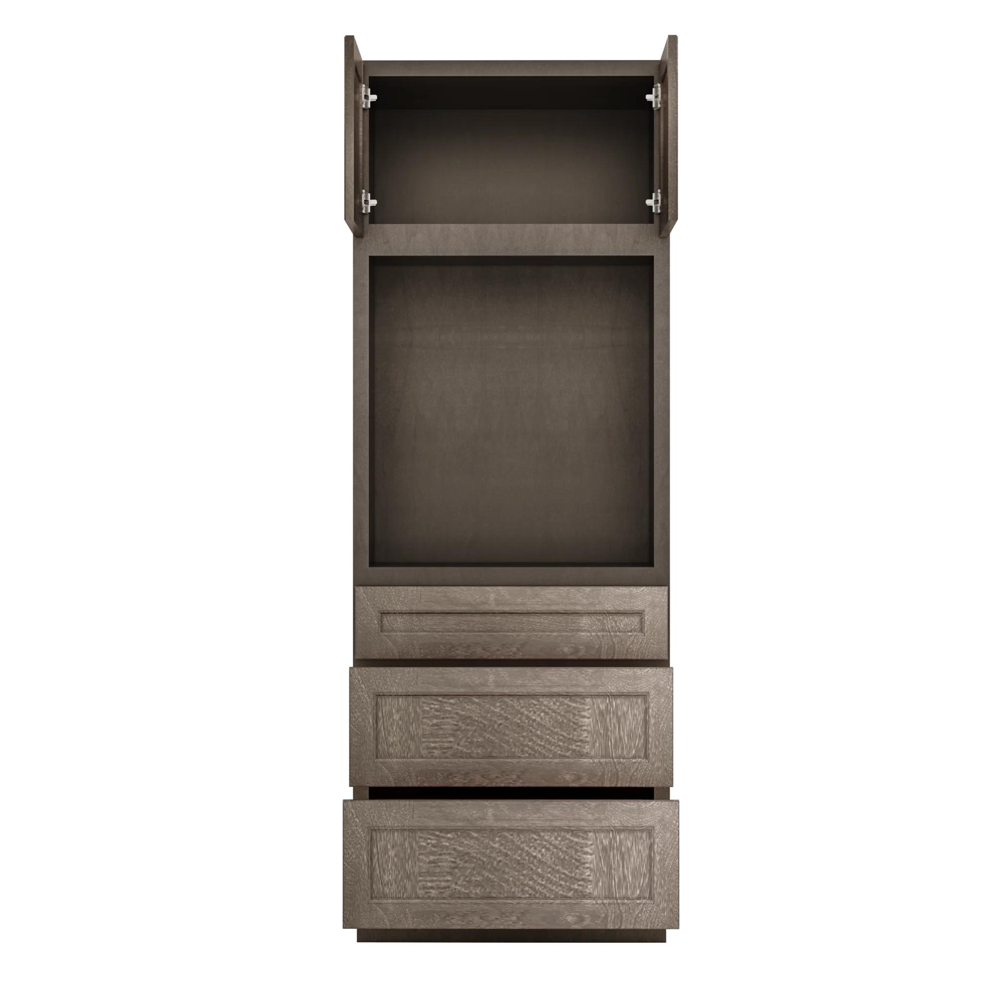 Oven Kitchen Cabinet OC3084 Milan Slate 30 in. width 84 in. height 24 in. depth - Image 3
