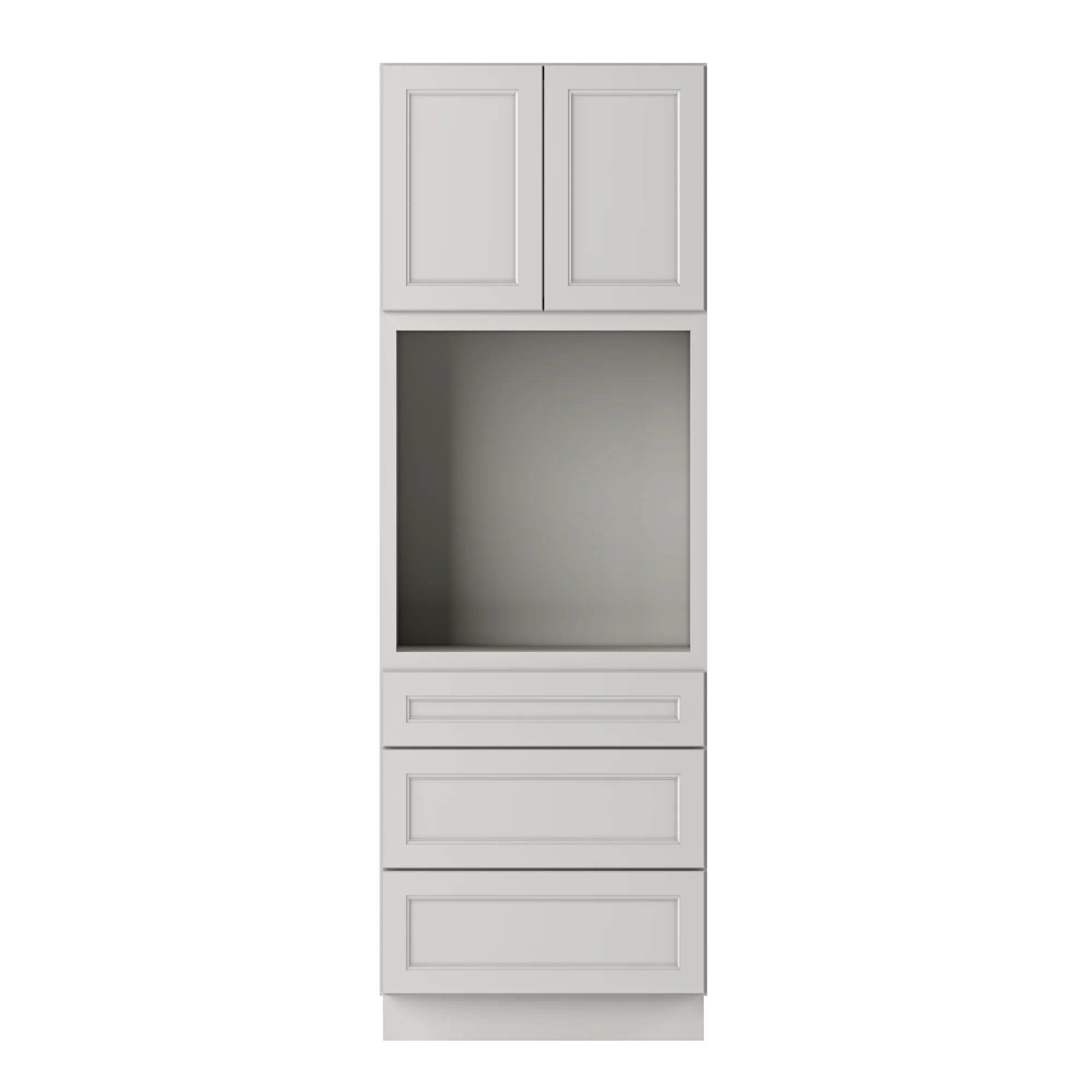 Oven Kitchen Cabinet OC3090 Milan Pearl 30 in. width 90 in. height 24 in. depth - Image 3