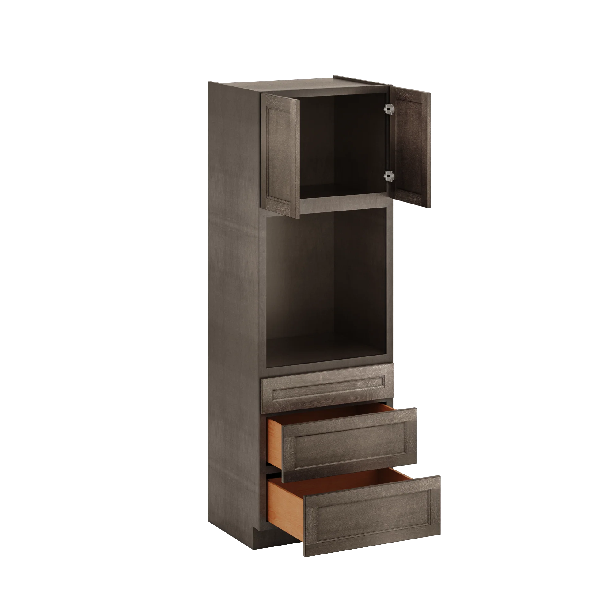 Oven Kitchen Cabinet OC3090 Milan Slate 30 in. width 90 in. height 24 in. depth - Image 4