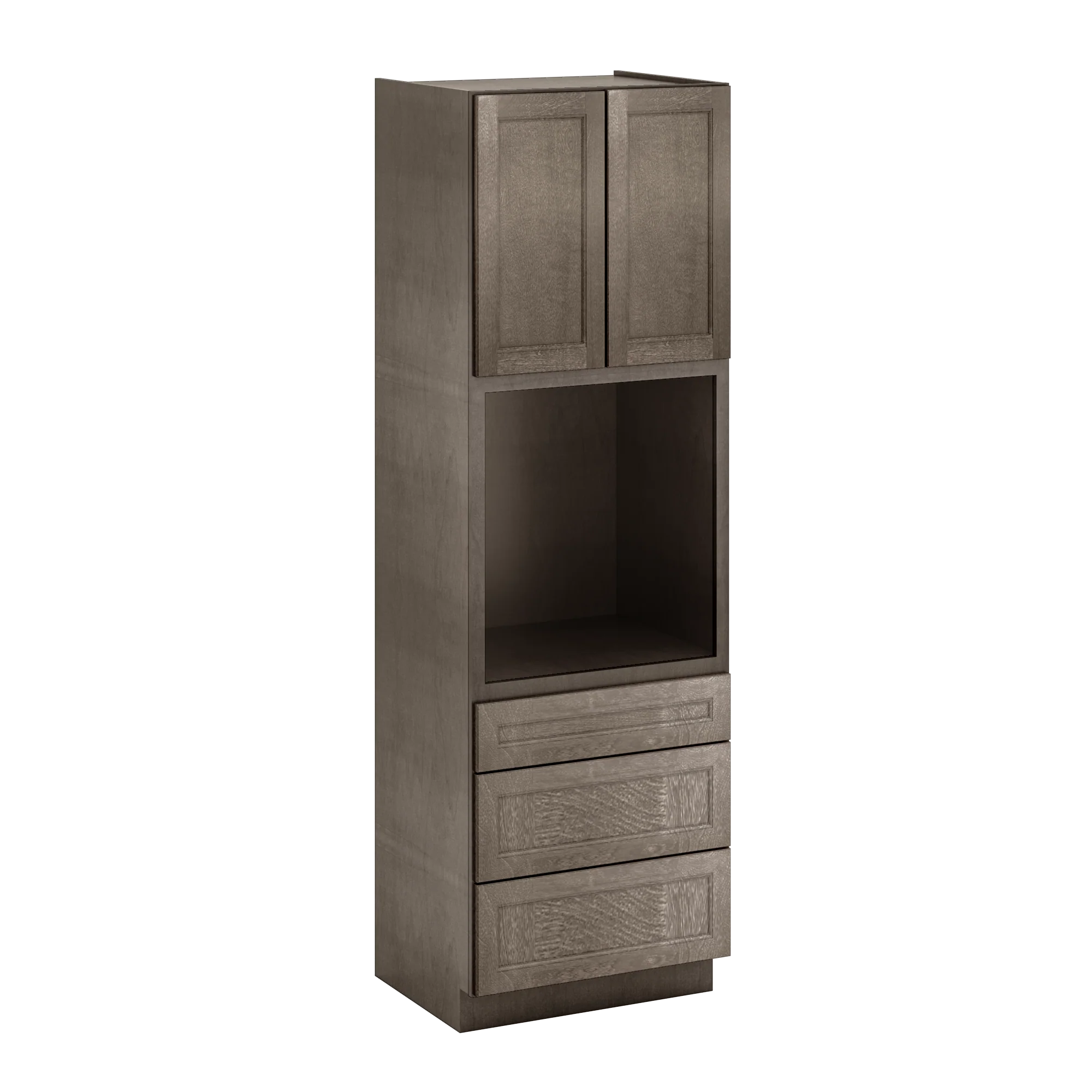 Oven Kitchen Cabinet OC3096 Milan Slate 30 in. width 96 in. height 24 in. depth - Image 2