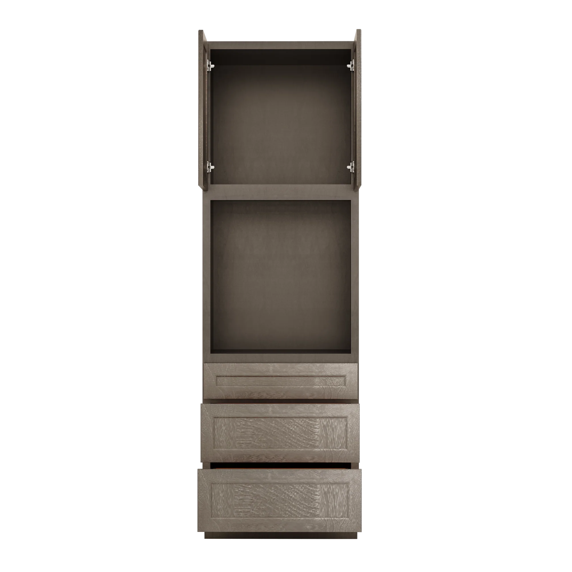 Oven Kitchen Cabinet OC3096 Milan Slate 30 in. width 96 in. height 24 in. depth - Image 5