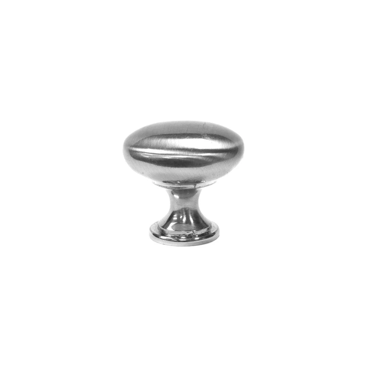 1.25"W Brushed Nickel Knob Door/Drawer Pull P-12 - Image 2