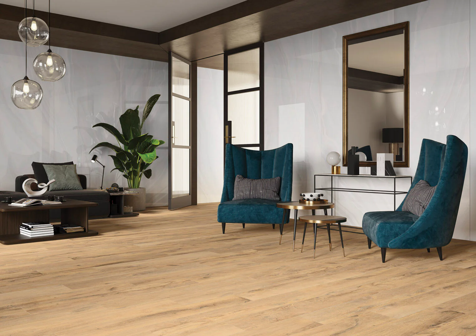 San Pedro Wood Look Beige Tile 8x48 Rectified Porcelain Floor and Wall for Interior or Exterior - Image 4