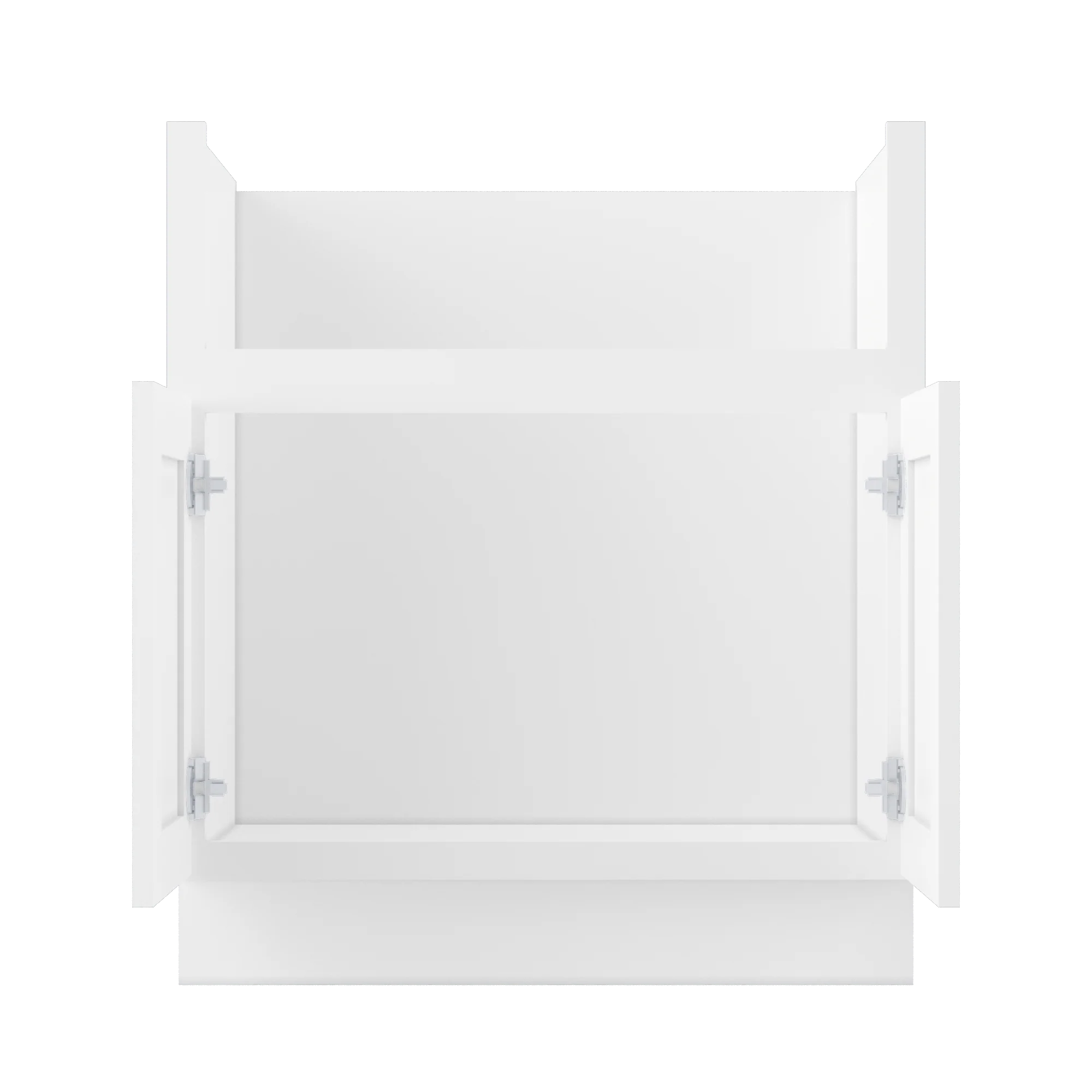 Farmhouse Sink Base Cabinet SBF30 Alpina White LessCare 30 in. width - Image 5