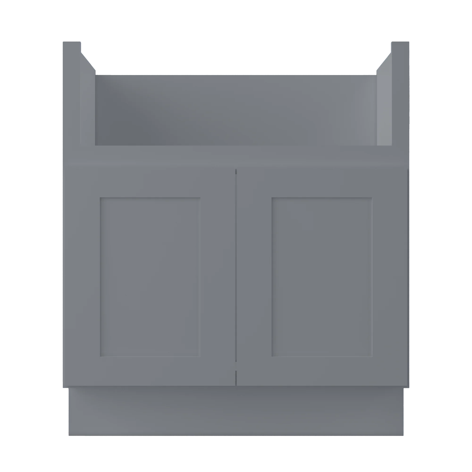 Farmhouse Sink Base Cabinet SBF30Colonial Gray LessCare 30 in. width - Image 3