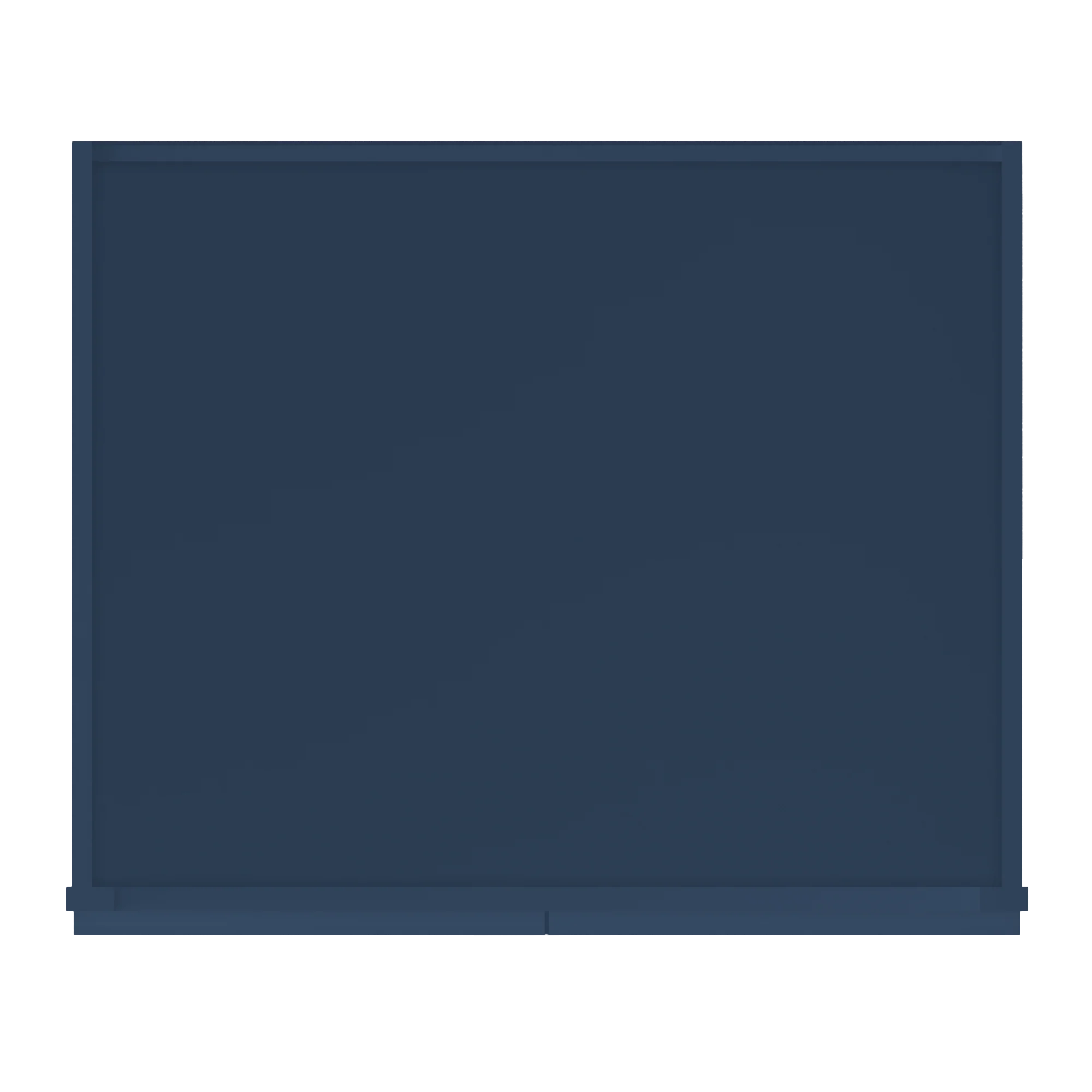 Farmhouse Sink Base Cabinet SBF30 Danbury Blue LessCare 30 in. width - Image 6