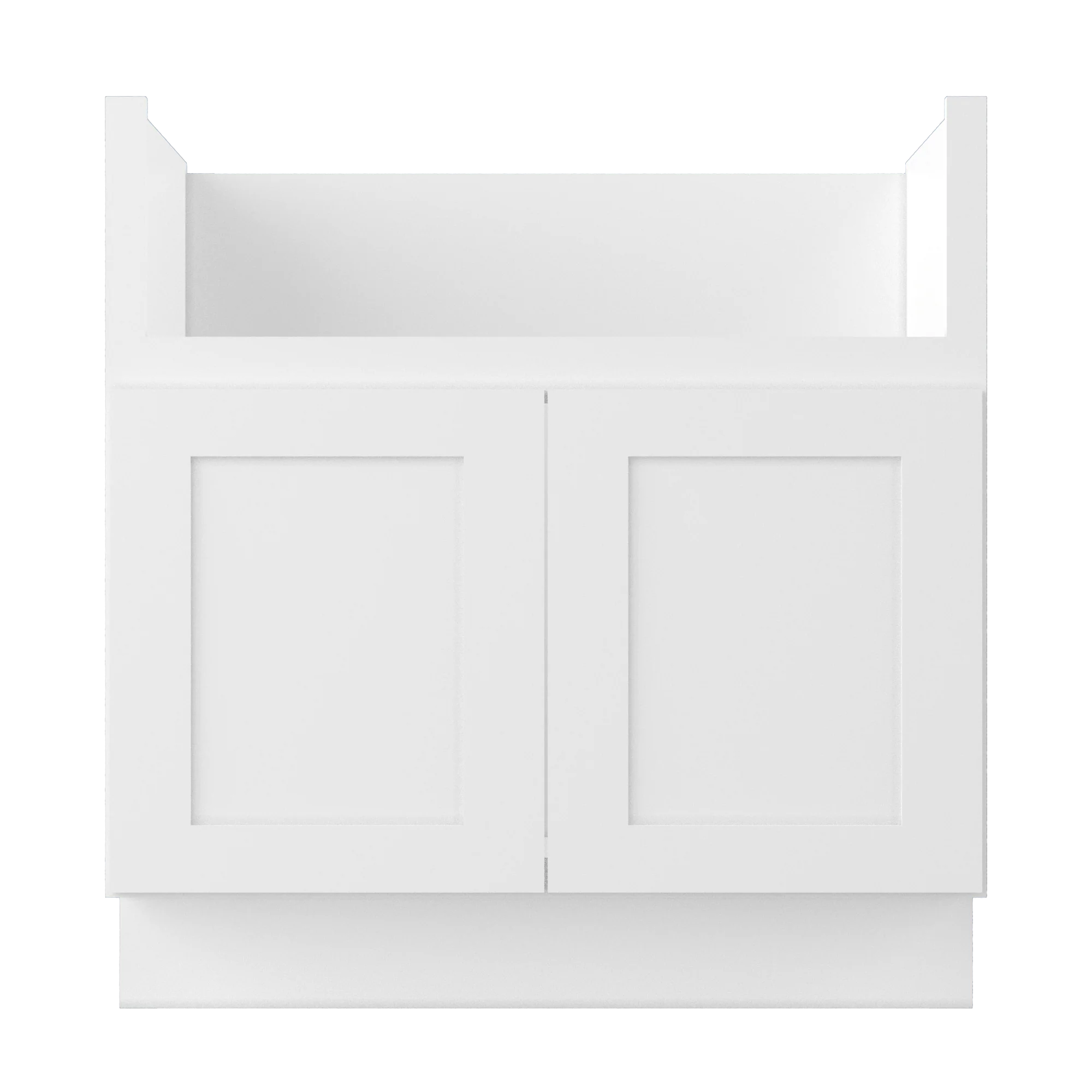 Farmhouse Sink Base Cabinet SBF33 Alpina White LessCare 33 in. width - Image 3