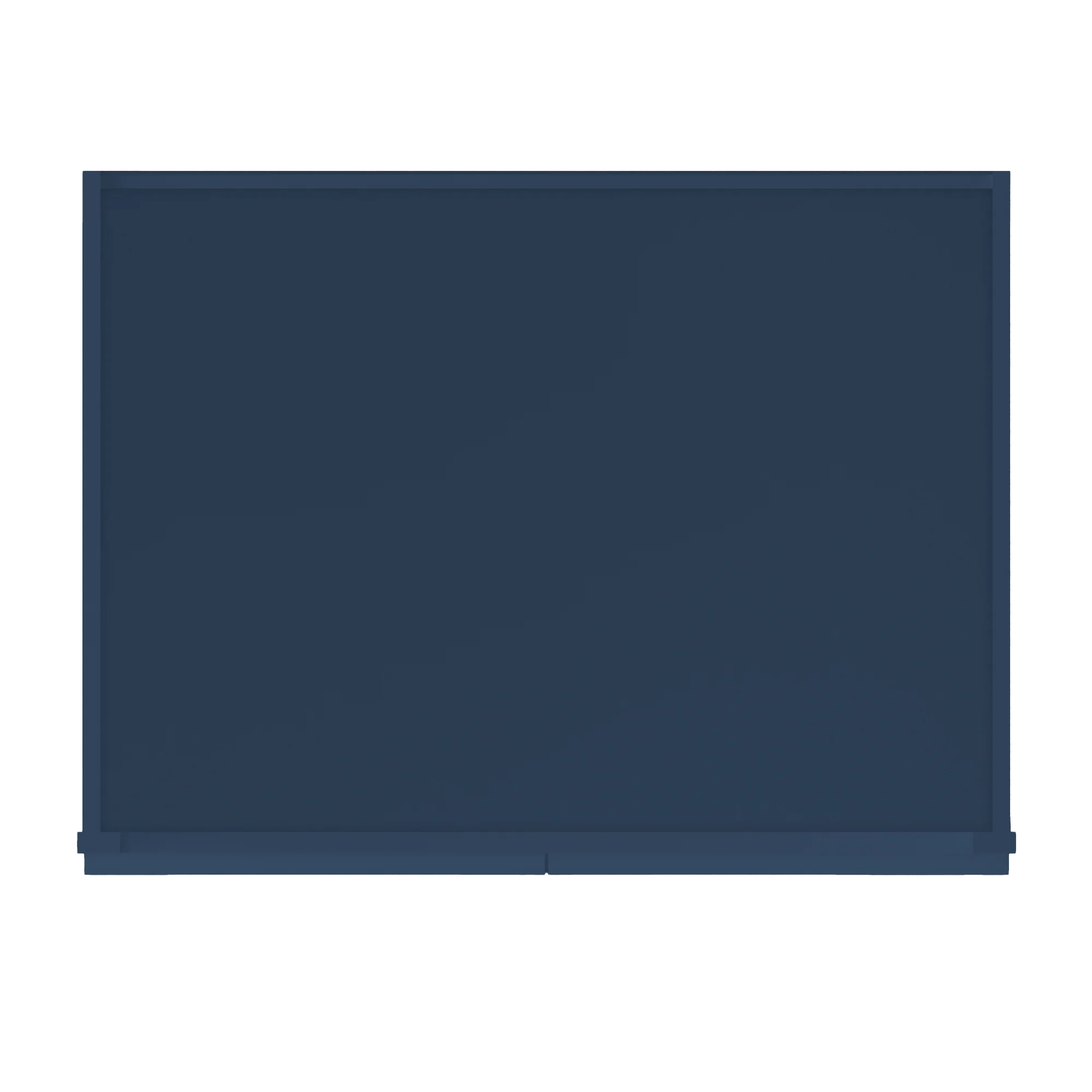 Farmhouse Sink Base Cabinet SBF33 Danbury Blue LessCare 33 in. width - Image 6