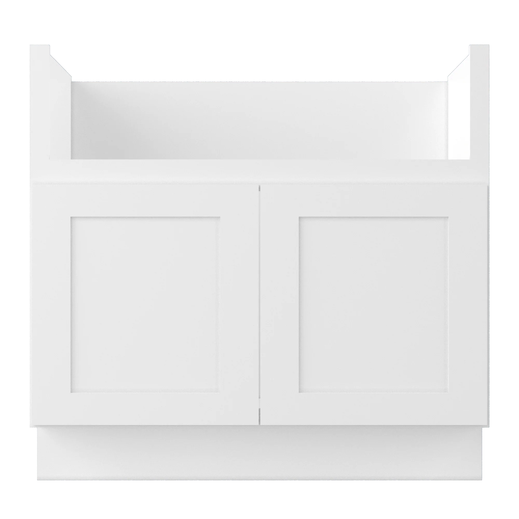 Farmhouse Sink Base Cabinet SBF36 Alpina White LessCare 36 in. width - Image 3