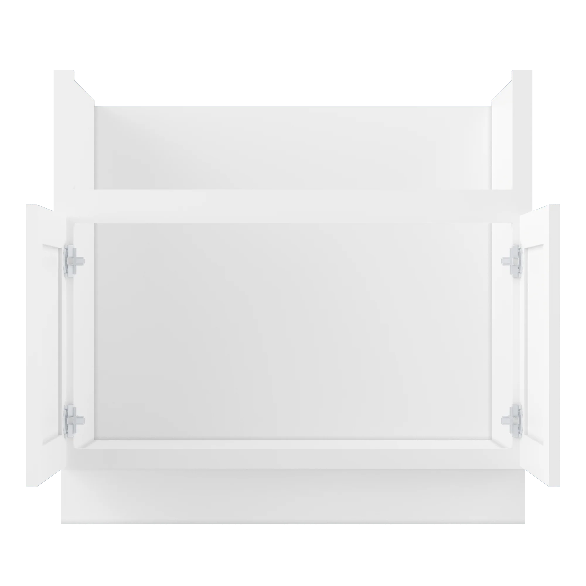 Farmhouse Sink Base Cabinet SBF36 Alpina White LessCare 36 in. width - Image 5
