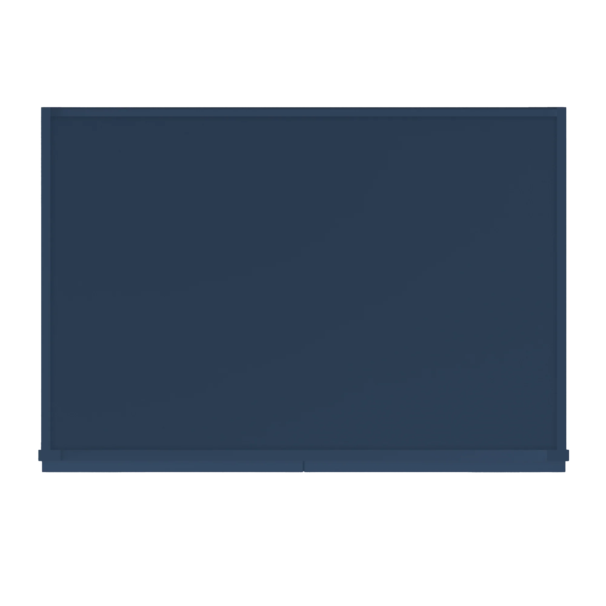 Farmhouse Sink Base Cabinet SBF36 Danbury Blue LessCare 36 in. width - Image 6