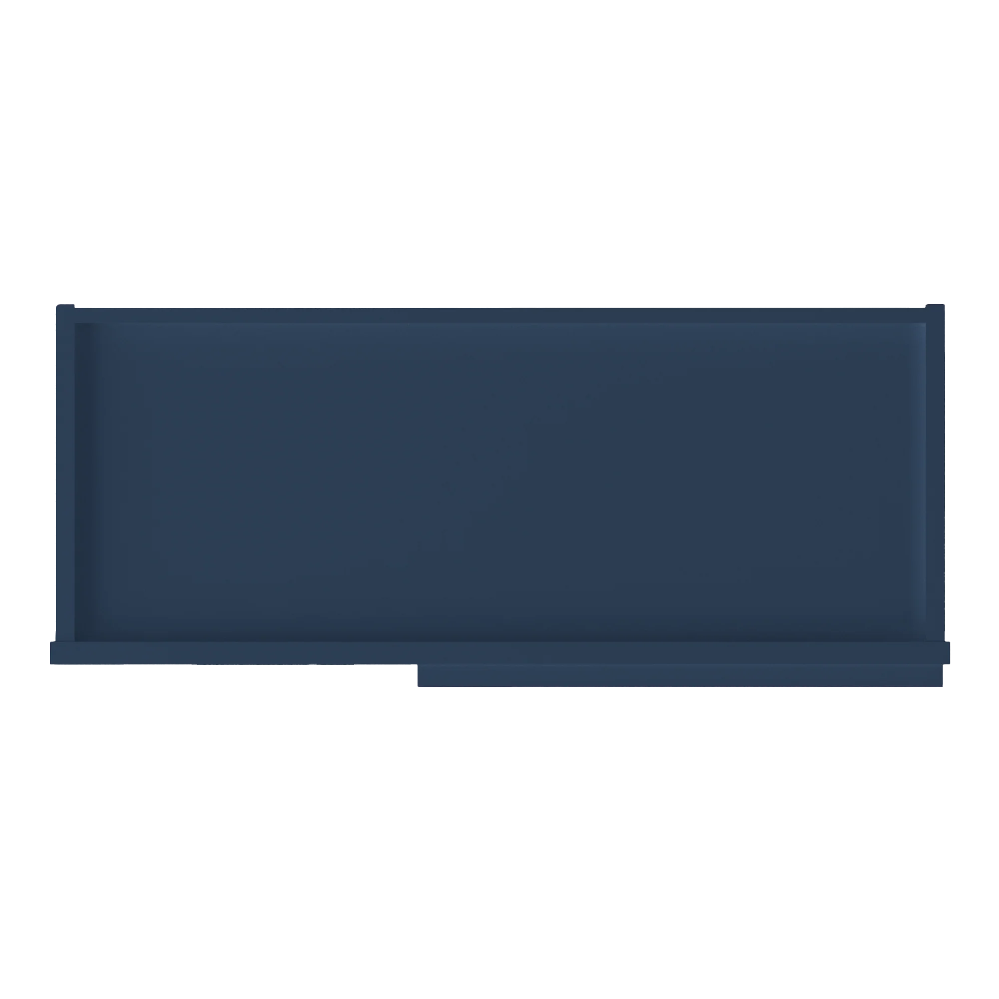 Square Corner Wall Blind Reversible Kitchen Cabinet SC3042 Danbury Blue LessCare 30 in. width 42 in. height 12 in. depth - Image 6