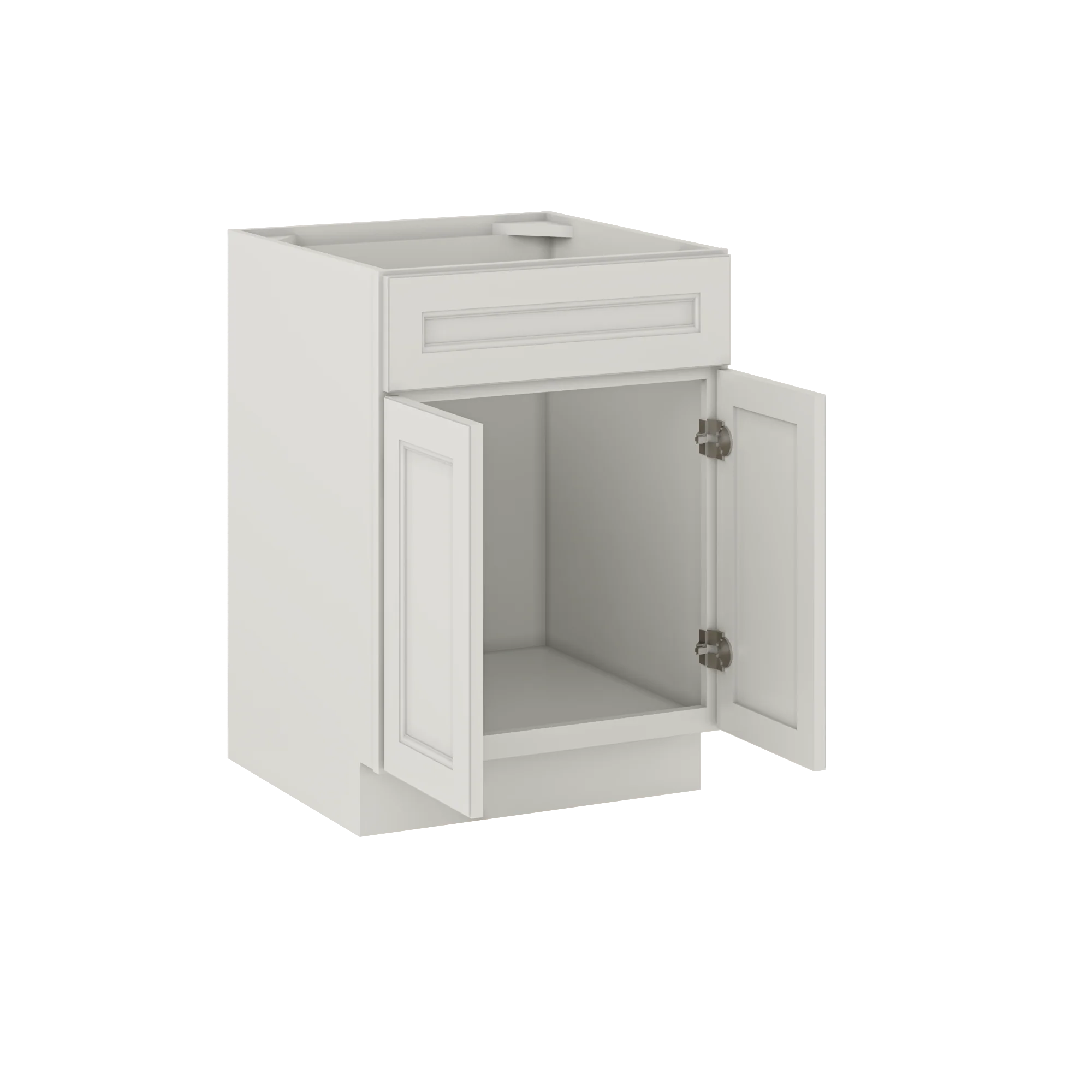 Sink Base Kitchen Cabinet SB24 Milan Pearl 24 in. width 34.5 in. height 24 in. depth - Image 4