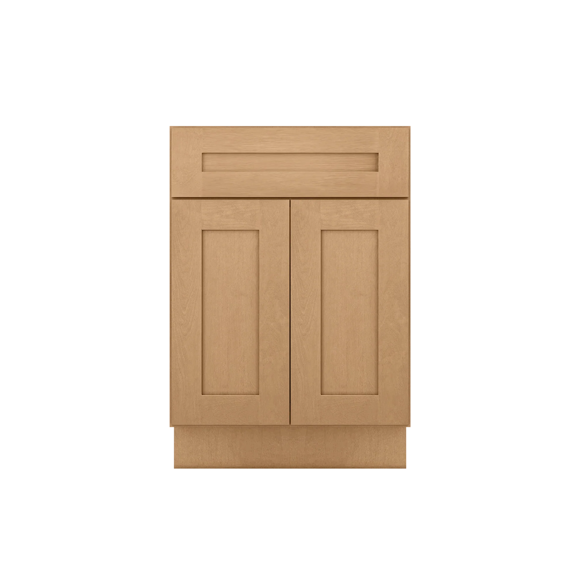 Sink Base Kitchen Cabinet SB24 Shaker Toffee LessCare 24 in. width 34.5 in. height 24 in. depth - Image 3