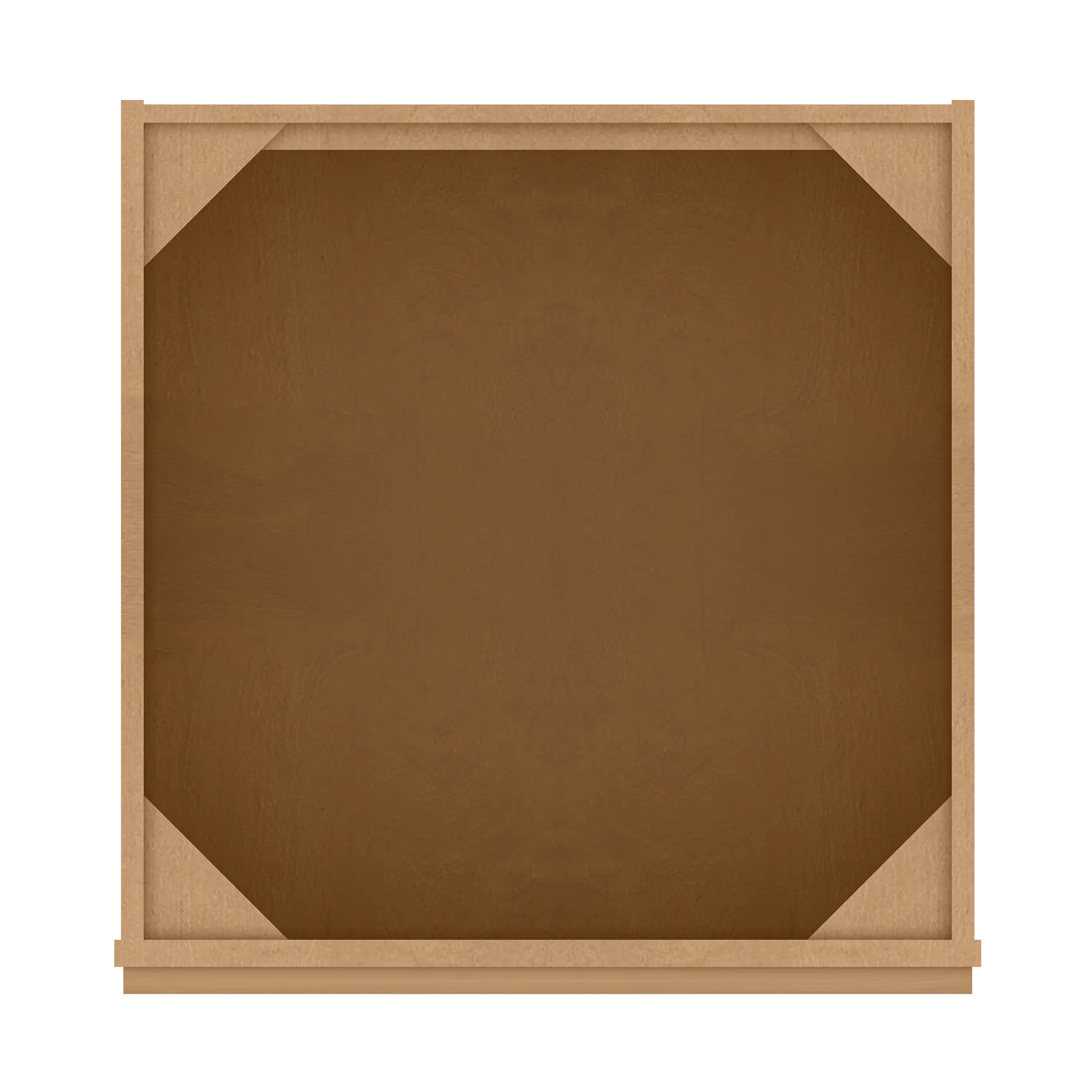 Sink Base Kitchen Cabinet SB24 Shaker Toffee LessCare 24 in. width 34.5 in. height 24 in. depth - Image 6