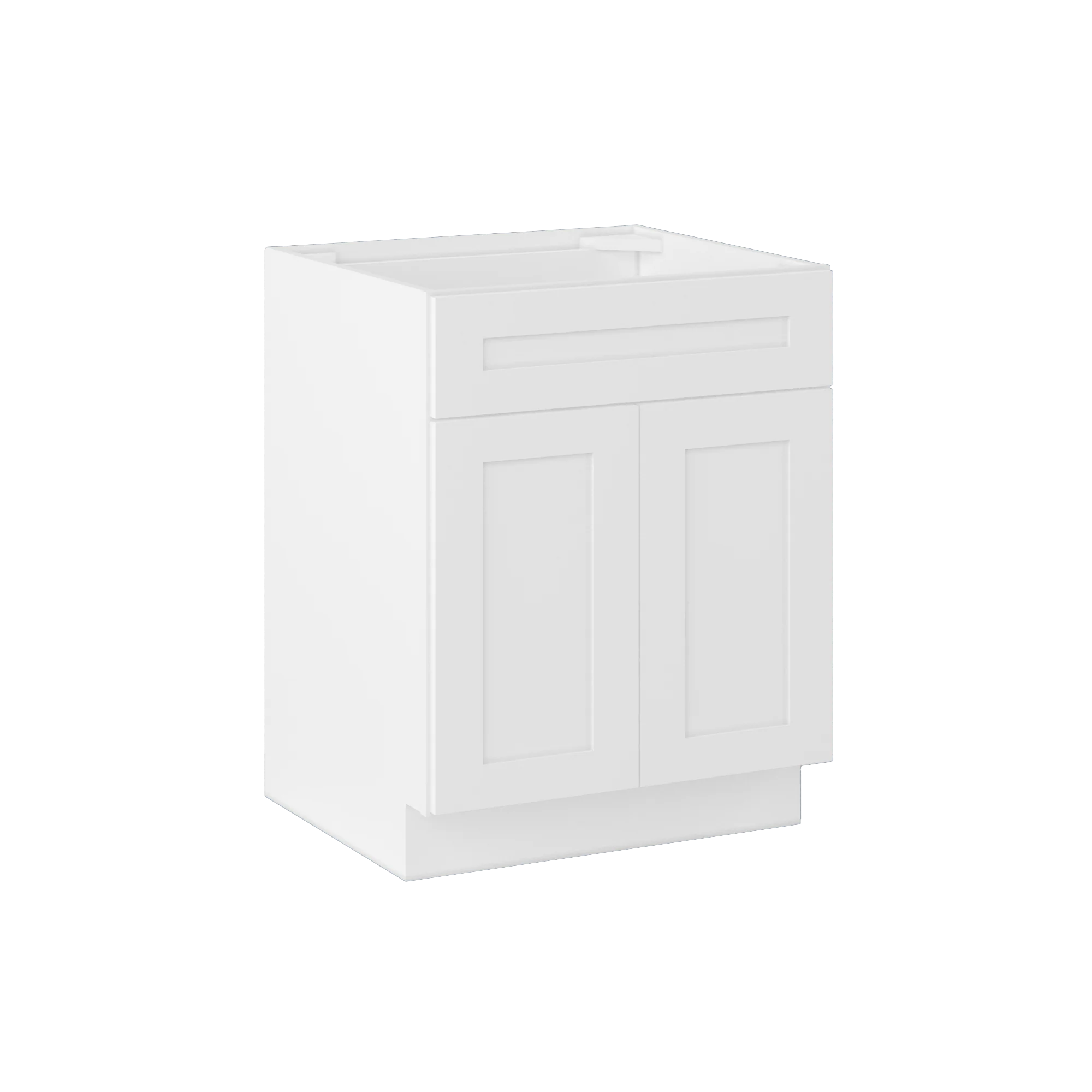 Sink Base Kitchen Cabinet SB27 Alpina White LessCare 27 in. width 34.5 in. height 24 in. depth - Image 2