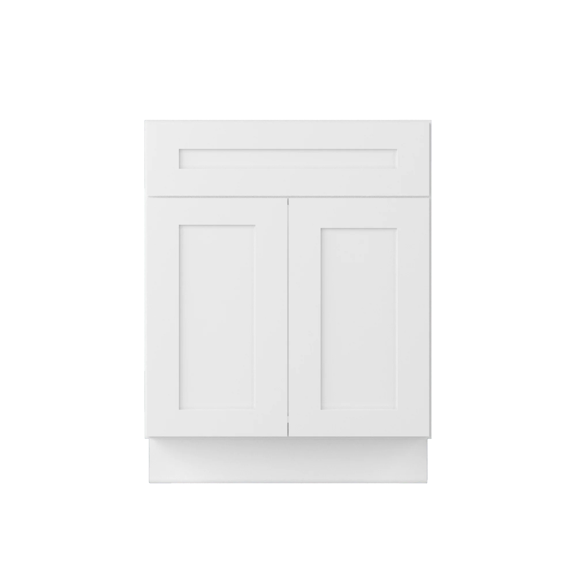 Sink Base Kitchen Cabinet SB27 Alpina White LessCare 27 in. width 34.5 in. height 24 in. depth - Image 3