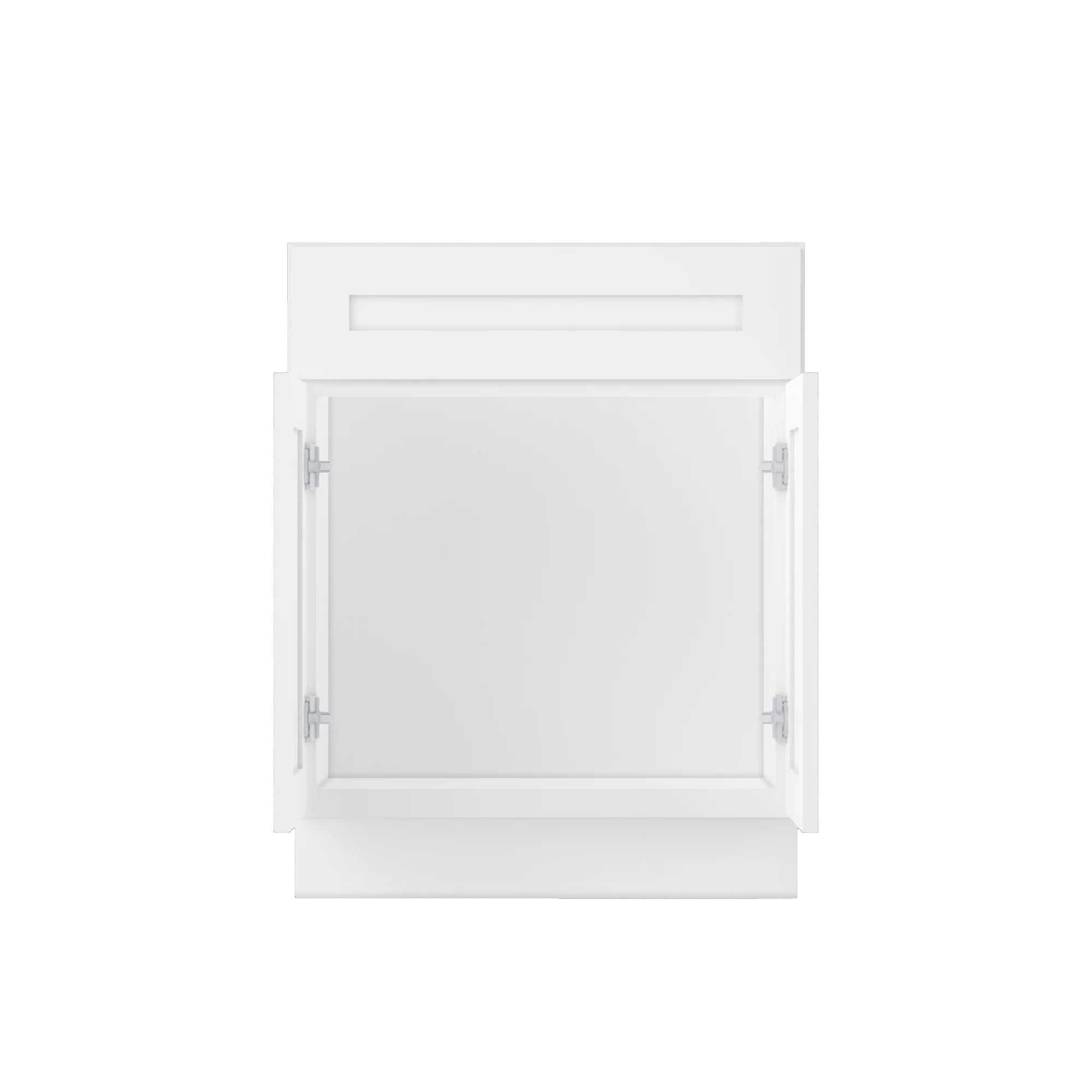 Sink Base Kitchen Cabinet SB27 Alpina White LessCare 27 in. width 34.5 in. height 24 in. depth - Image 5