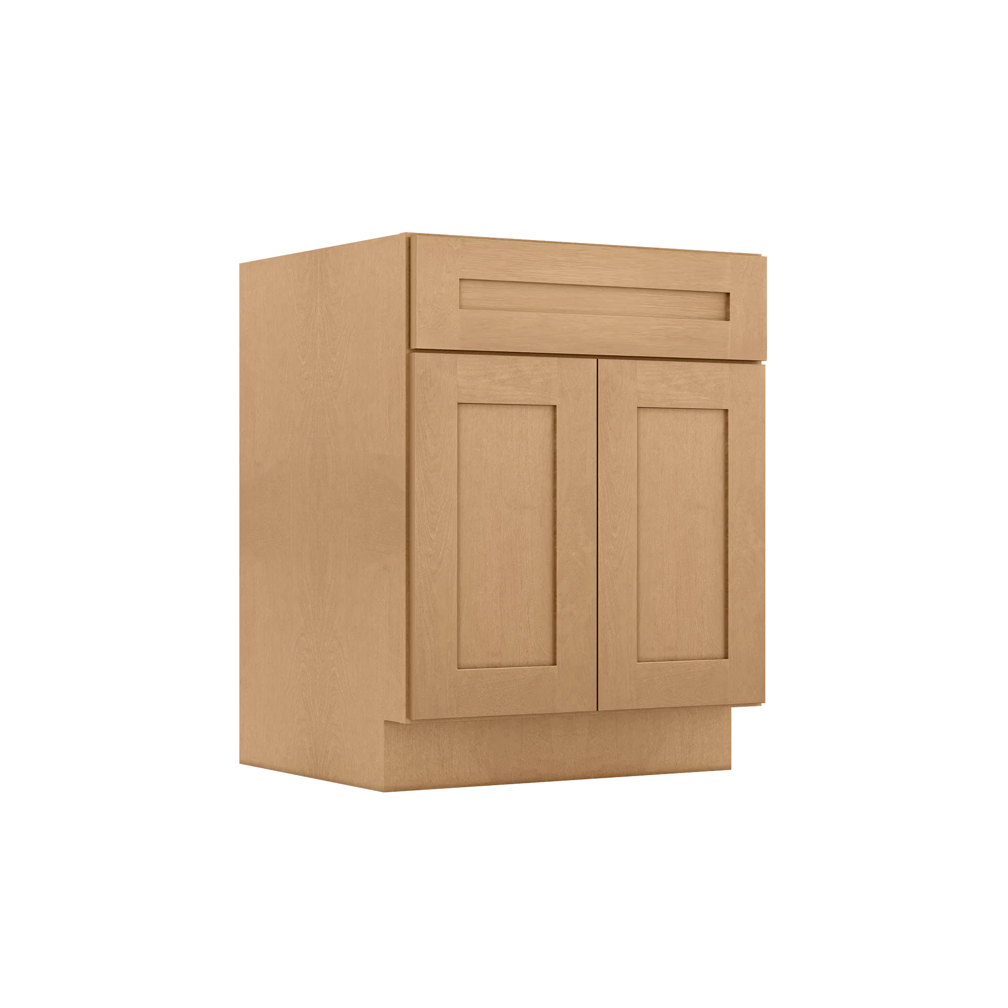 Sink Base Kitchen Cabinet SB27 Shaker Toffee LessCare 27 in. width 34.5 in. height 24 in. depth - Image 2