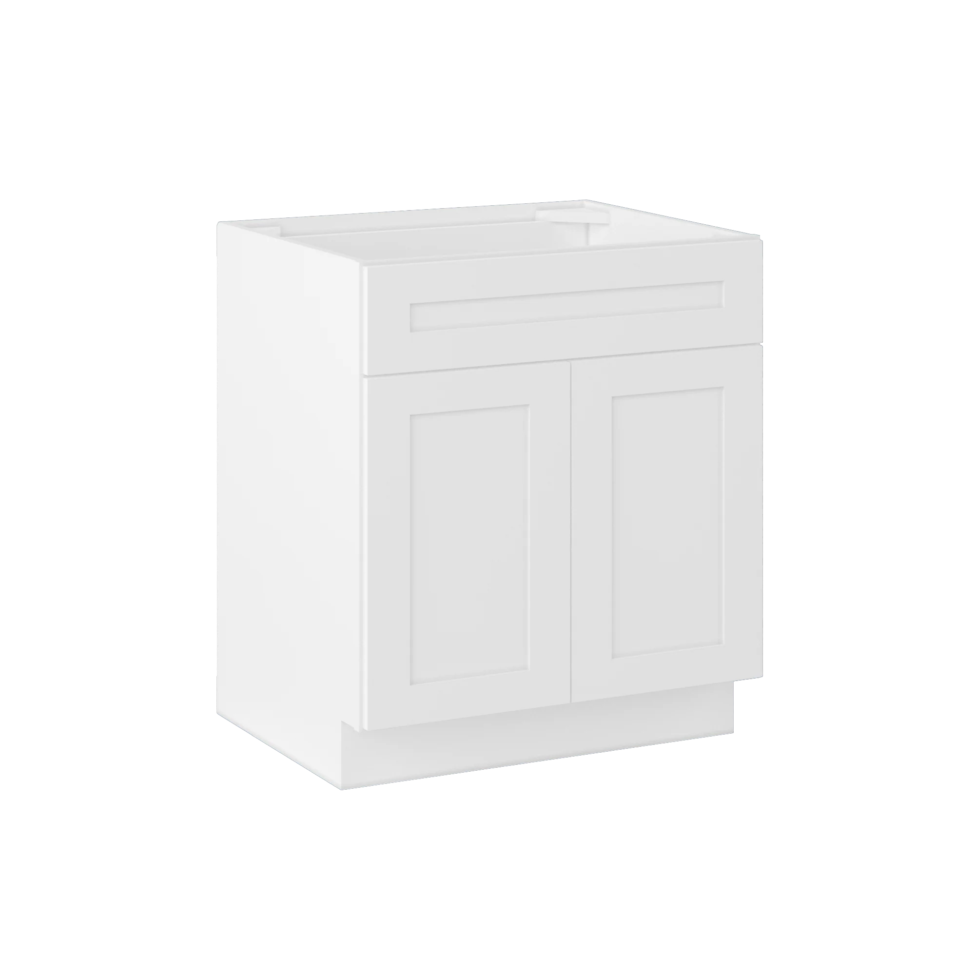 Sink Base Kitchen Cabinet SB30 Alpina White LessCare 30 in. width 34.5 in. height 24 in. depth - Image 2