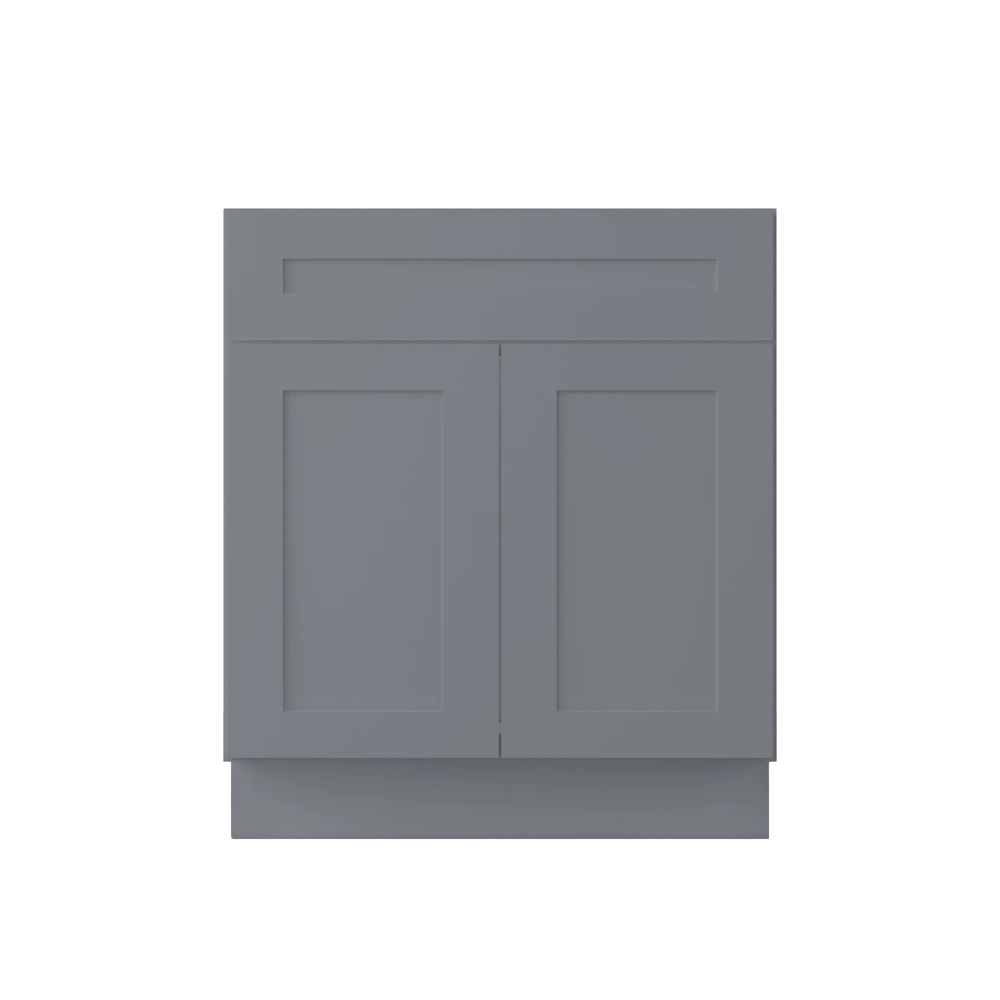 Sink Base Kitchen Cabinet SB30 Colonial Gray LessCare 30 in. width 34.5 in. height 24 in. depth - Image 3