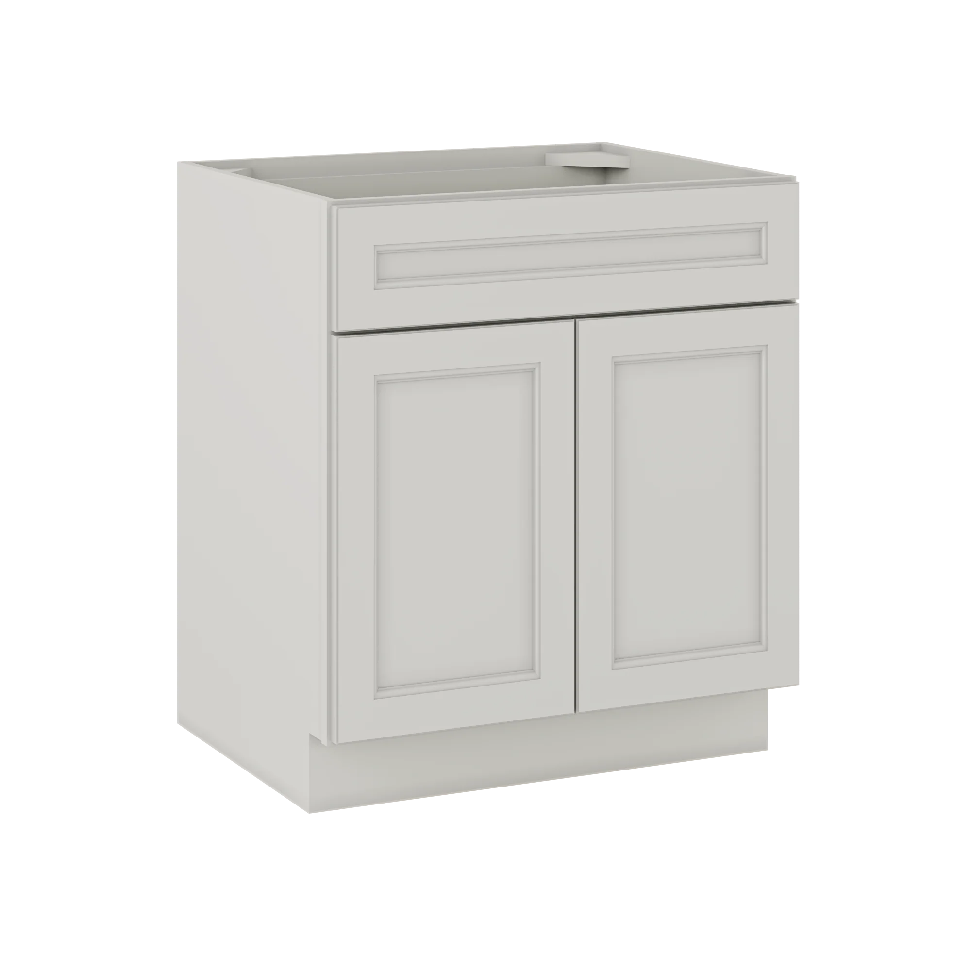 Sink Base Kitchen Cabinet SB30 Milan Pearl LessCare 30 in. width 34.5 in. height 24 in. depth - Image 2