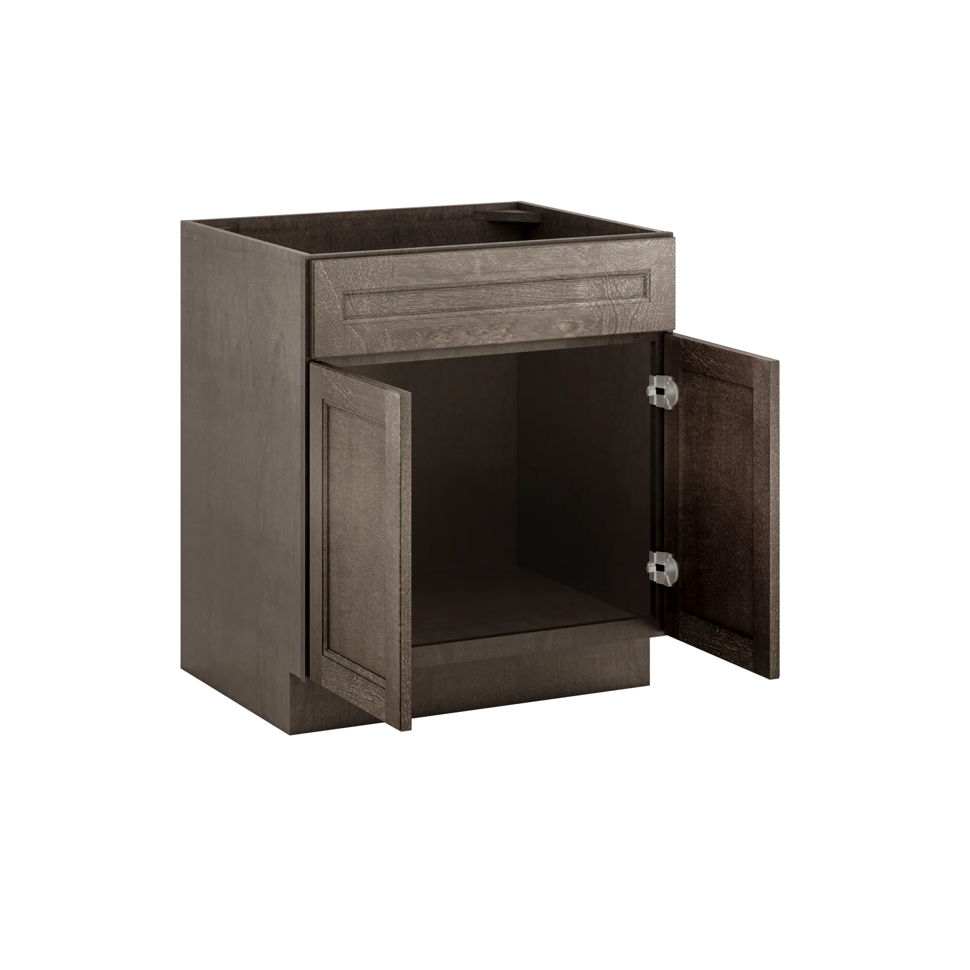 Sink Base Kitchen Cabinet SB30 Milan Slate 30 in. width 34.5 in. height 24 in. depth - Image 4