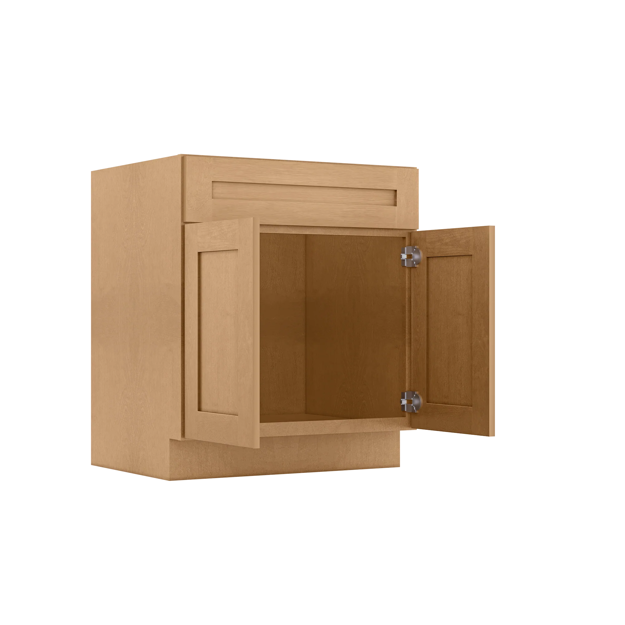 Sink Base Kitchen Cabinet SB30 Shaker Toffee LessCare 30 in. width 34.5 in. height 24 in. depth - Image 4