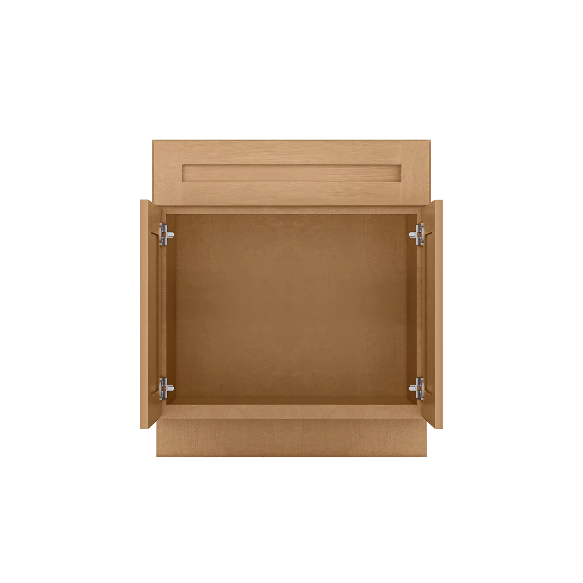 Sink Base Kitchen Cabinet SB30 Shaker Toffee LessCare 30 in. width 34.5 in. height 24 in. depth - Image 5