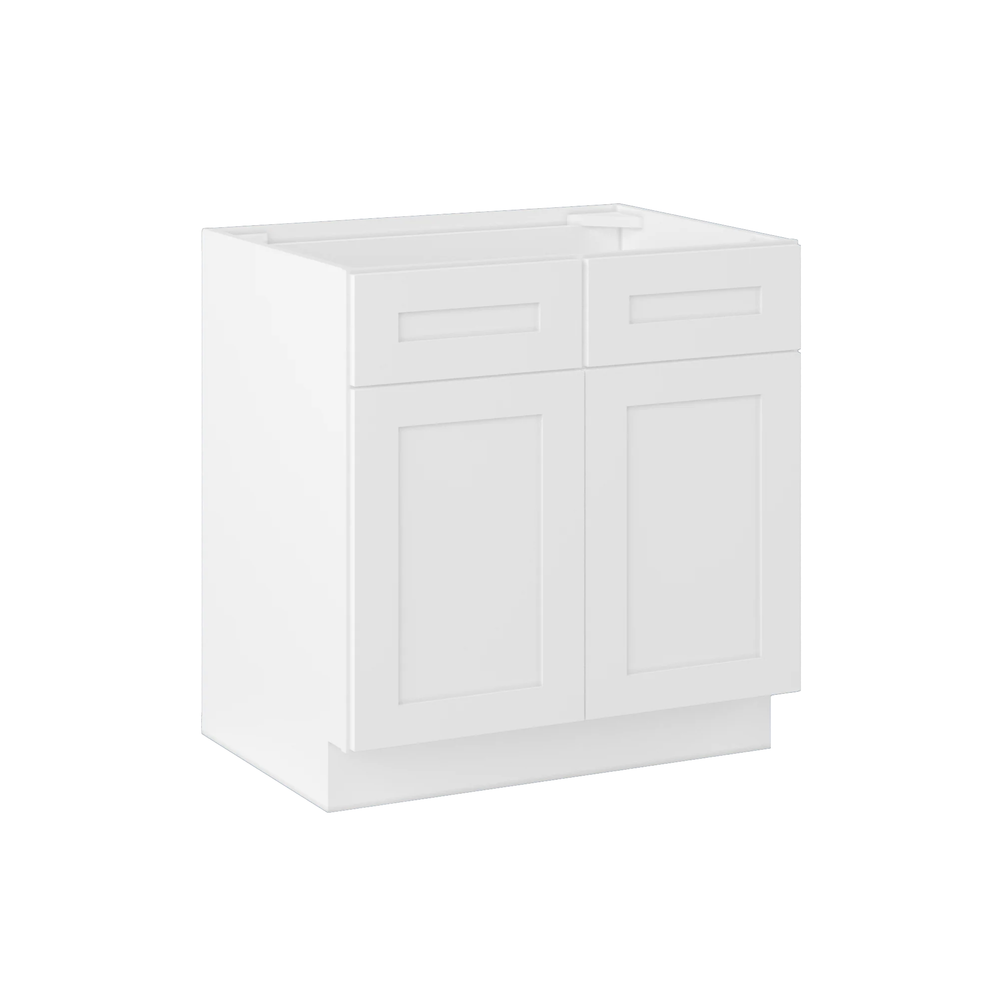 Sink Base Kitchen Cabinet SB33 Alpina White LessCare 33 in. width 34.5 in. height 24 in. depth - Image 2