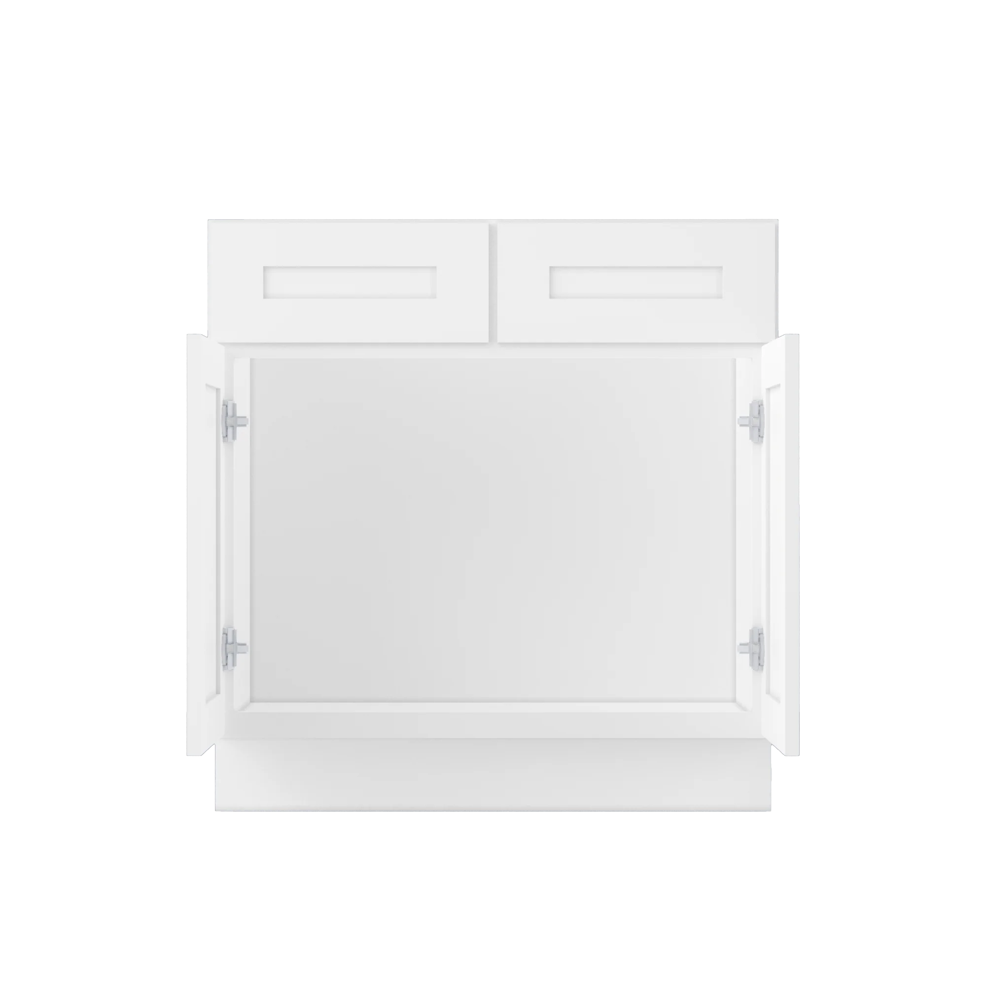 Sink Base Kitchen Cabinet SB33 Alpina White LessCare 33 in. width 34.5 in. height 24 in. depth - Image 5
