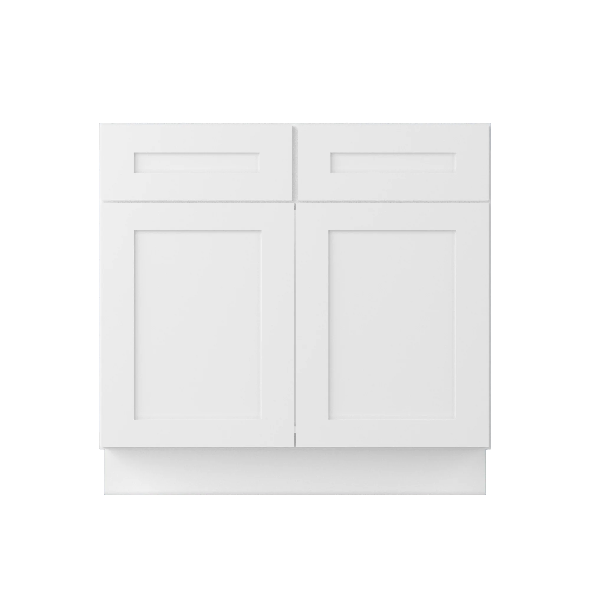 Sink Base Kitchen Cabinet SB36 Alpina White LessCare 36 in. width 34.5 in. height 24 in. depth - Image 3