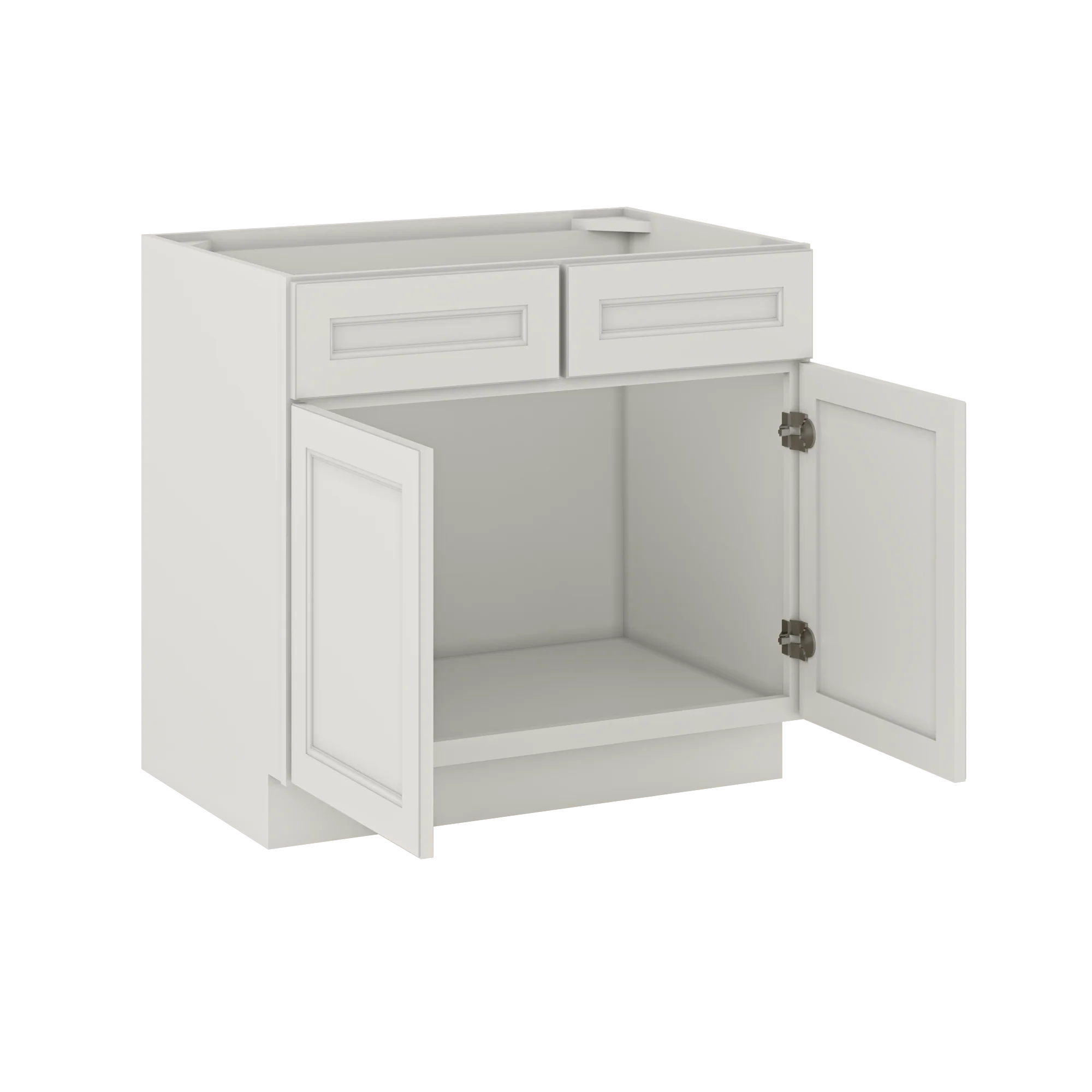 Sink Base Kitchen Cabinet SB36 Milan Pearl 36 in. width 34.5 in. height 24 in. depth - Image 4