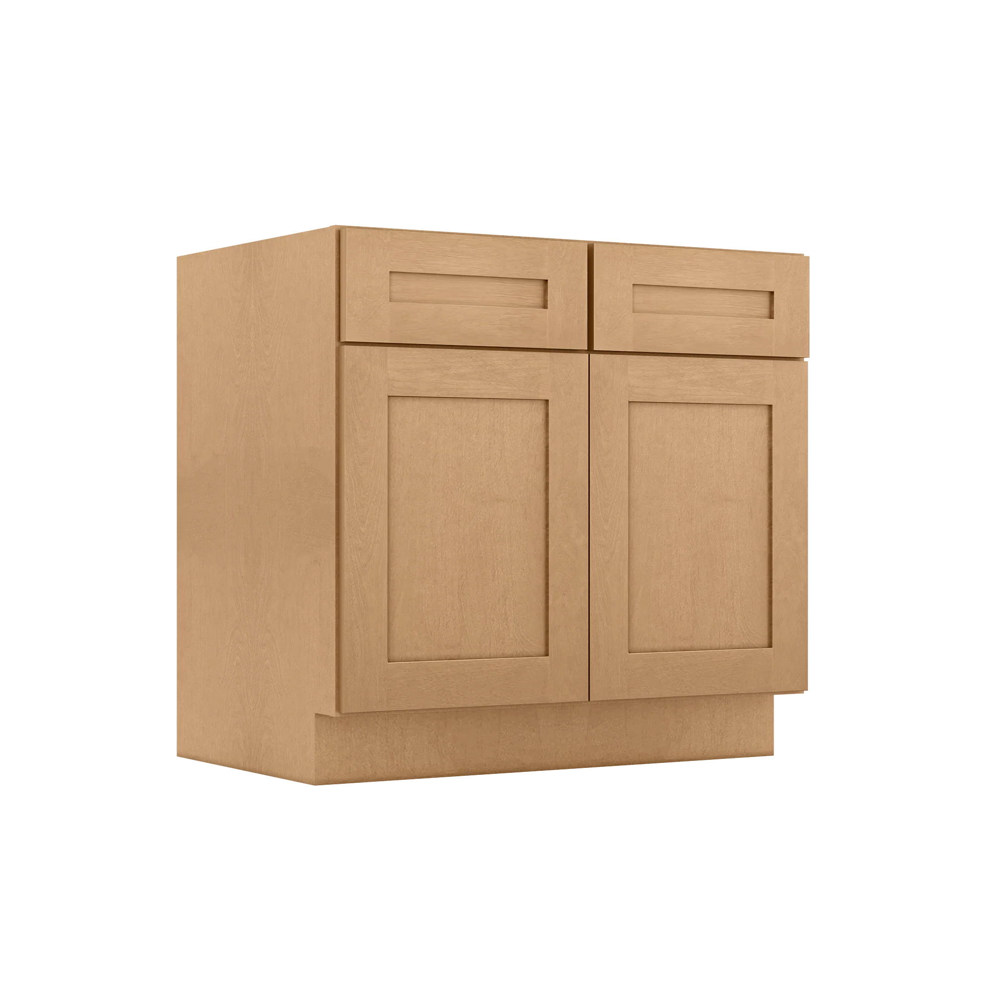 Sink Base Kitchen Cabinet SB36 Shaker Toffee LessCare 36 in. width 34.5 in. height 24 in. depth - Image 2