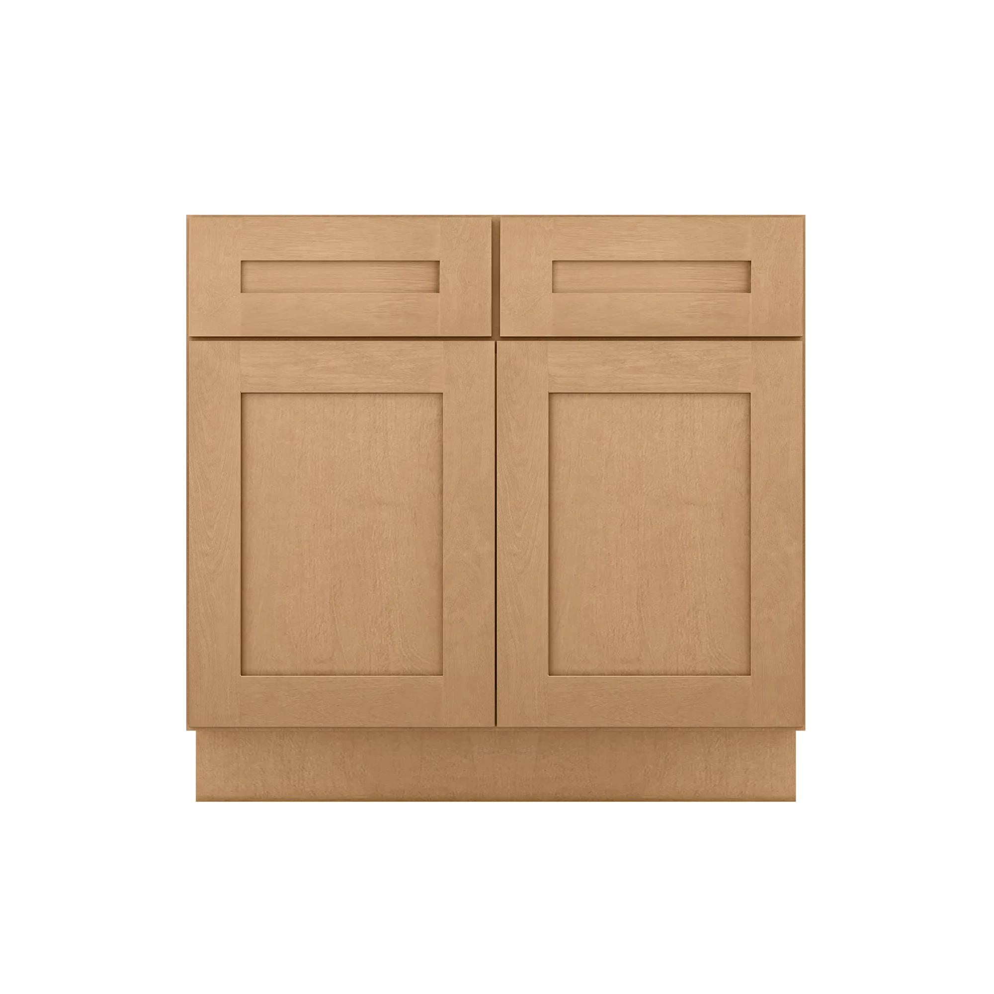 Sink Base Kitchen Cabinet SB36 Shaker Toffee LessCare 36 in. width 34.5 in. height 24 in. depth - Image 3