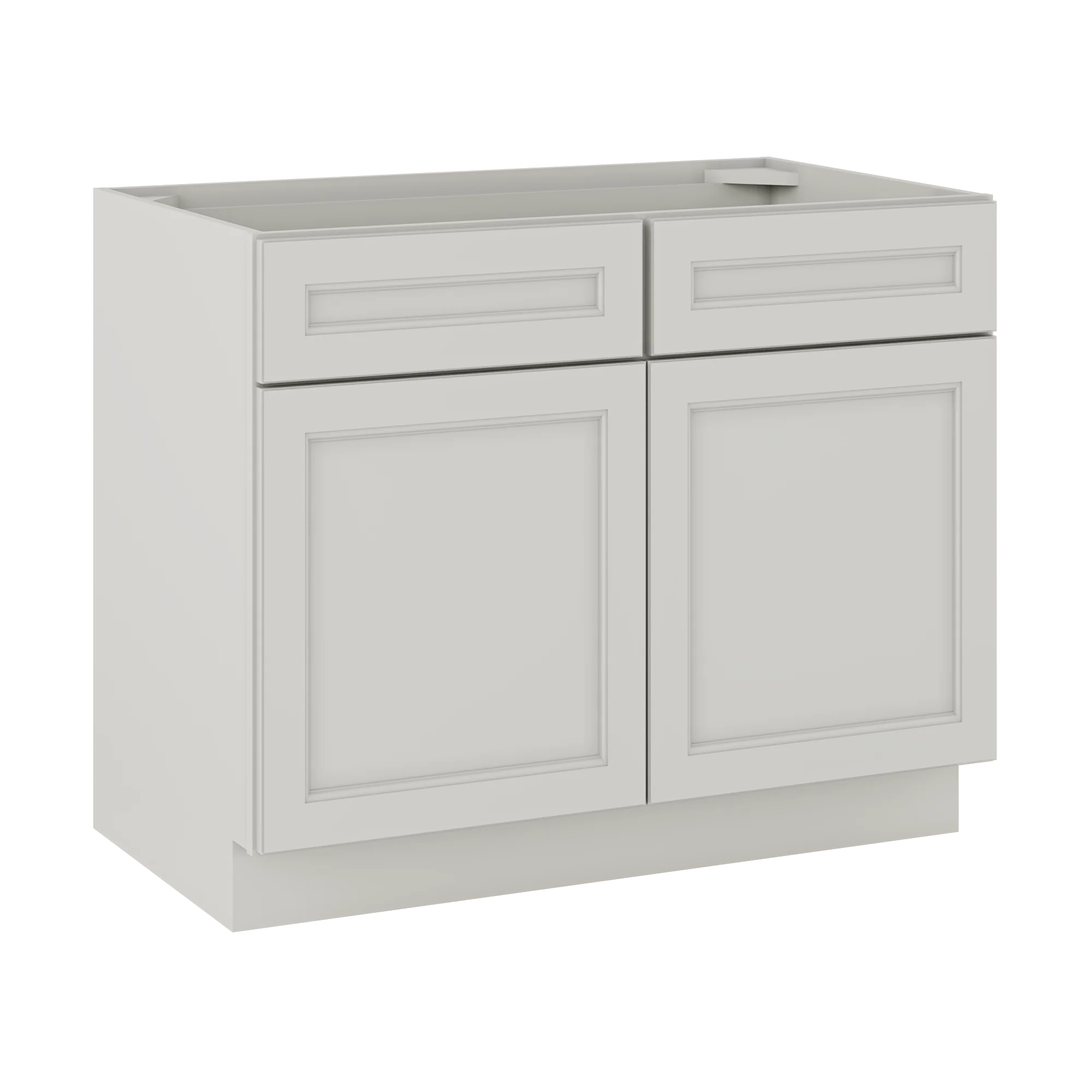 Sink Base Kitchen Cabinet SB42 Milan Pearl 42 in. width 34.5 in. height 24 in. depth - Image 2