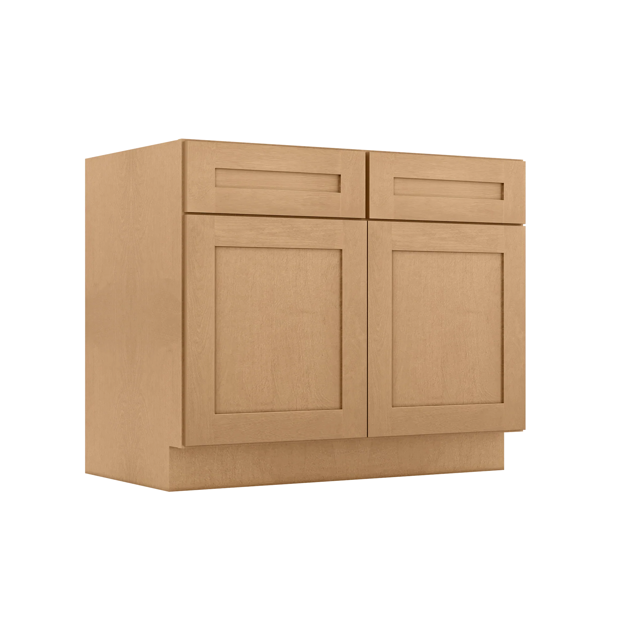 Sink Base Kitchen Cabinet SB42 Shaker Toffee LessCare 42 in. width 34.5 in. height 24 in. depth - Image 2