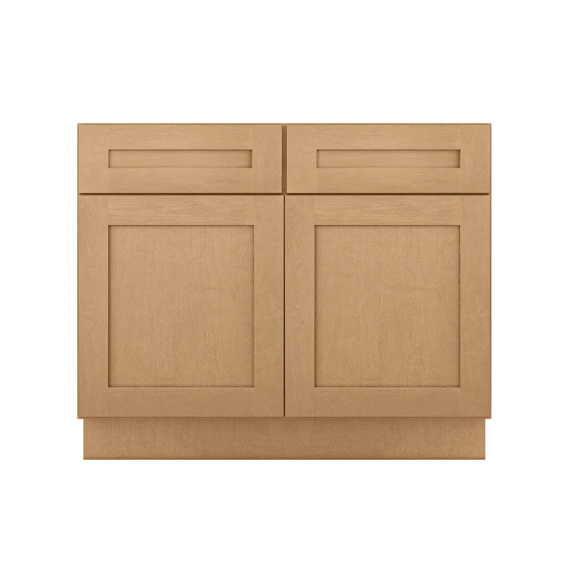 Sink Base Kitchen Cabinet SB42 Shaker Toffee LessCare 42 in. width 34.5 in. height 24 in. depth - Image 3