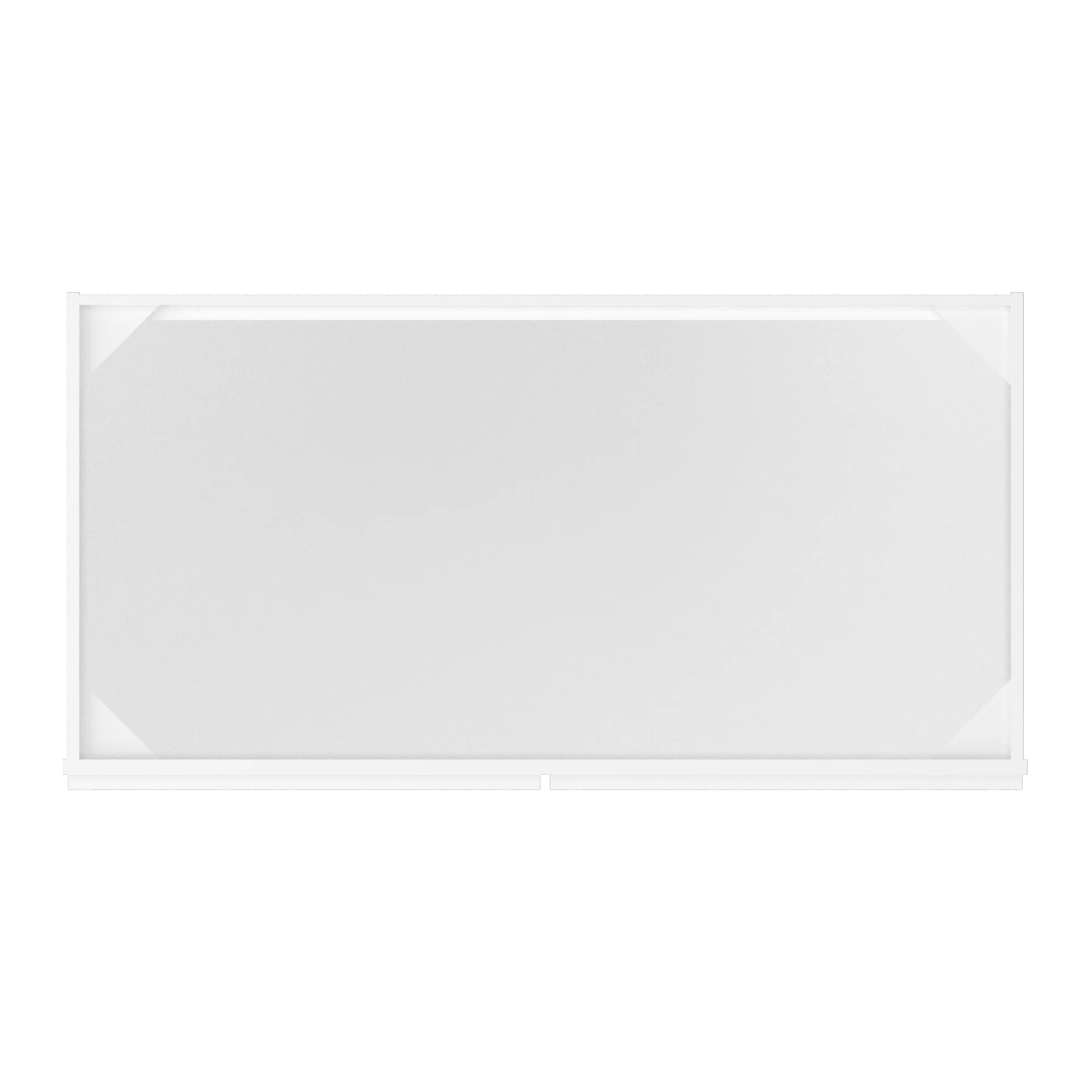 Sink Base Kitchen Cabinet SB48 Alpina White LessCare 48 in. width 34.5 in. height 24 in. depth - Image 6