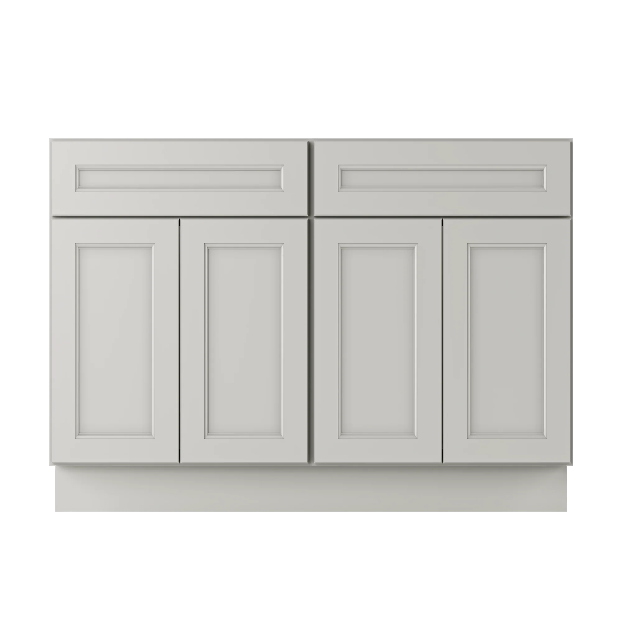 Sink Base Kitchen Cabinet SB48 Milan Pearl 48 in. width 34.5 in. height 24 in. depth - Image 3